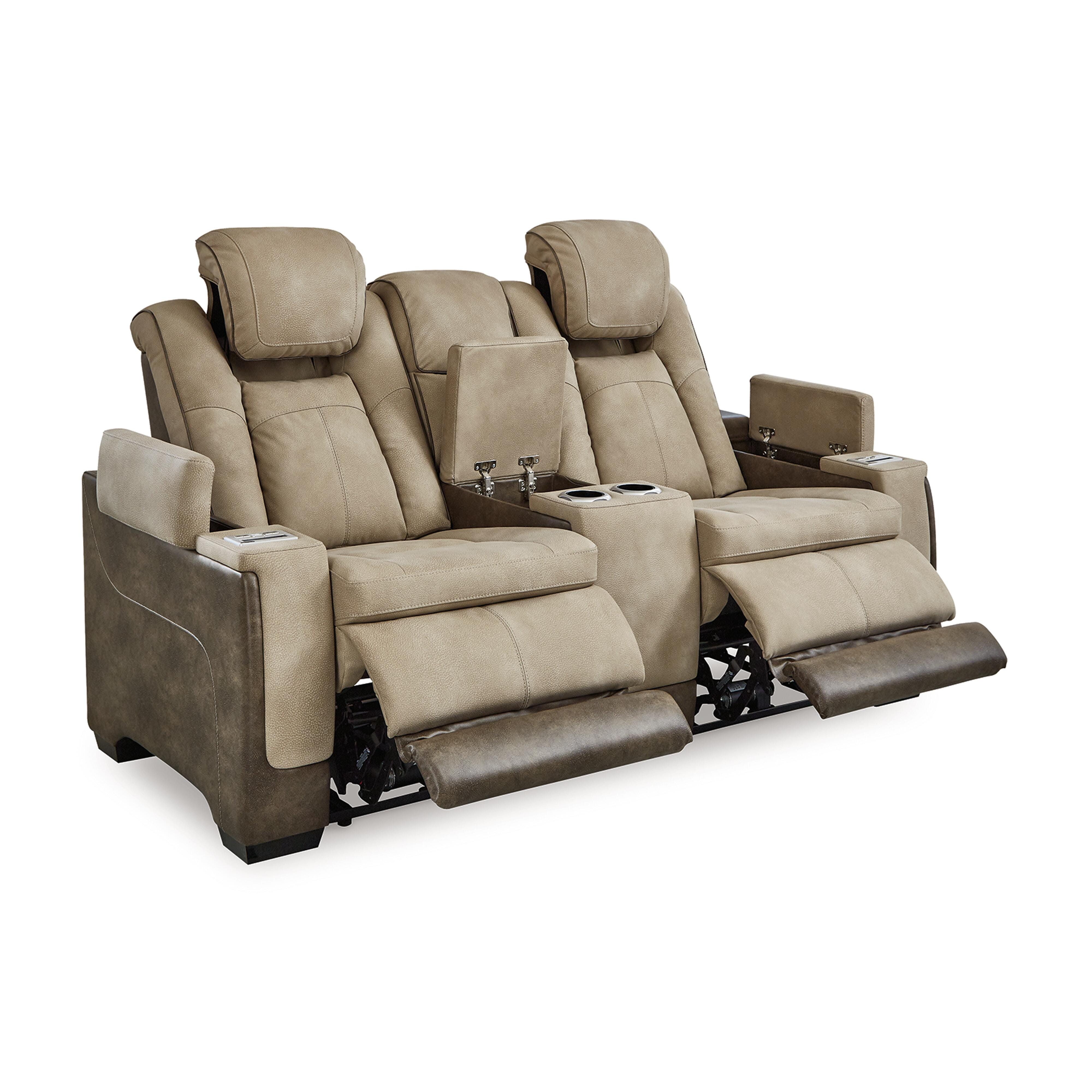 Next-Gen DuraPella Power Reclining Loveseat with Console - image 3