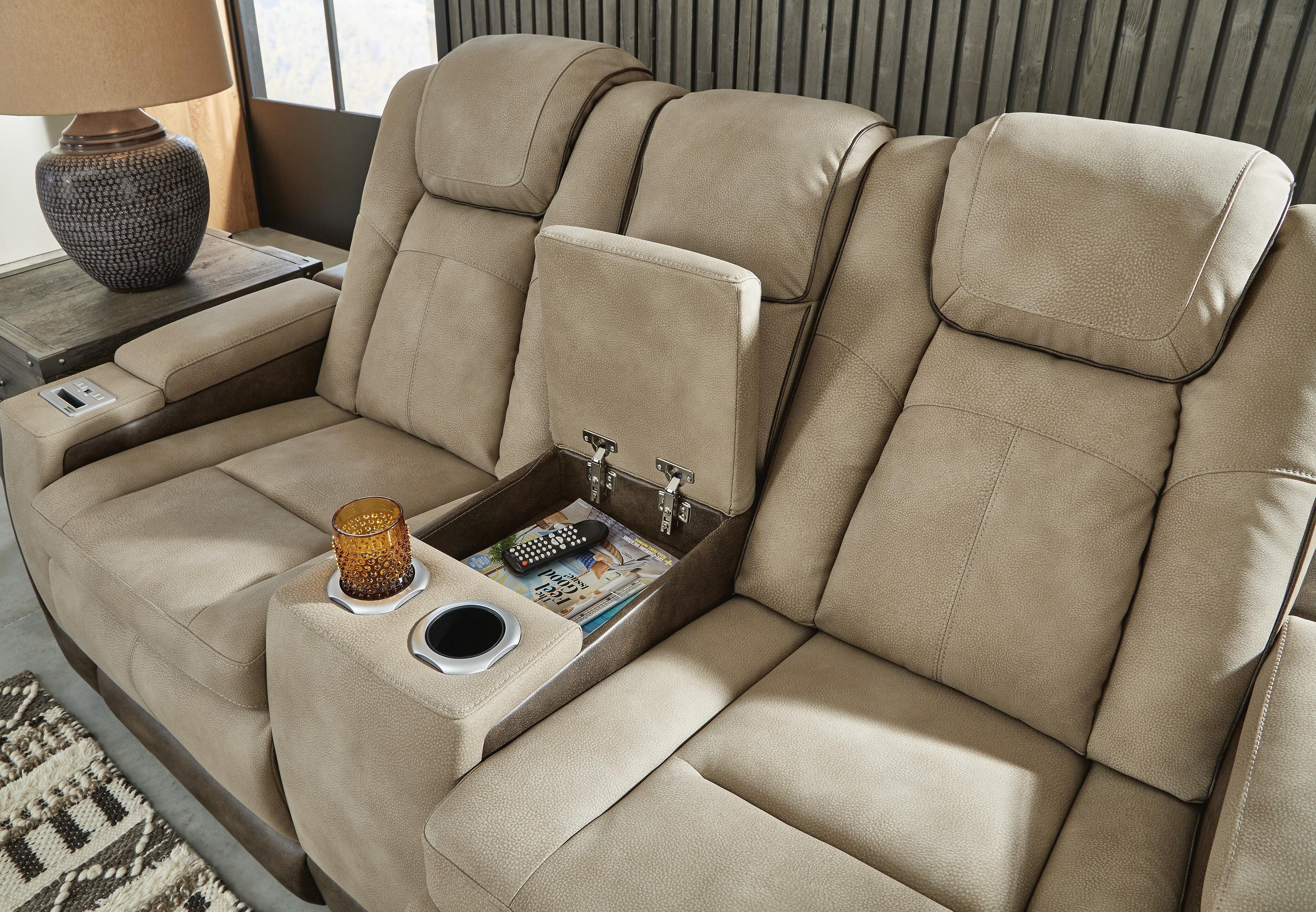 Next-Gen DuraPella Power Reclining Loveseat with Console - image 6