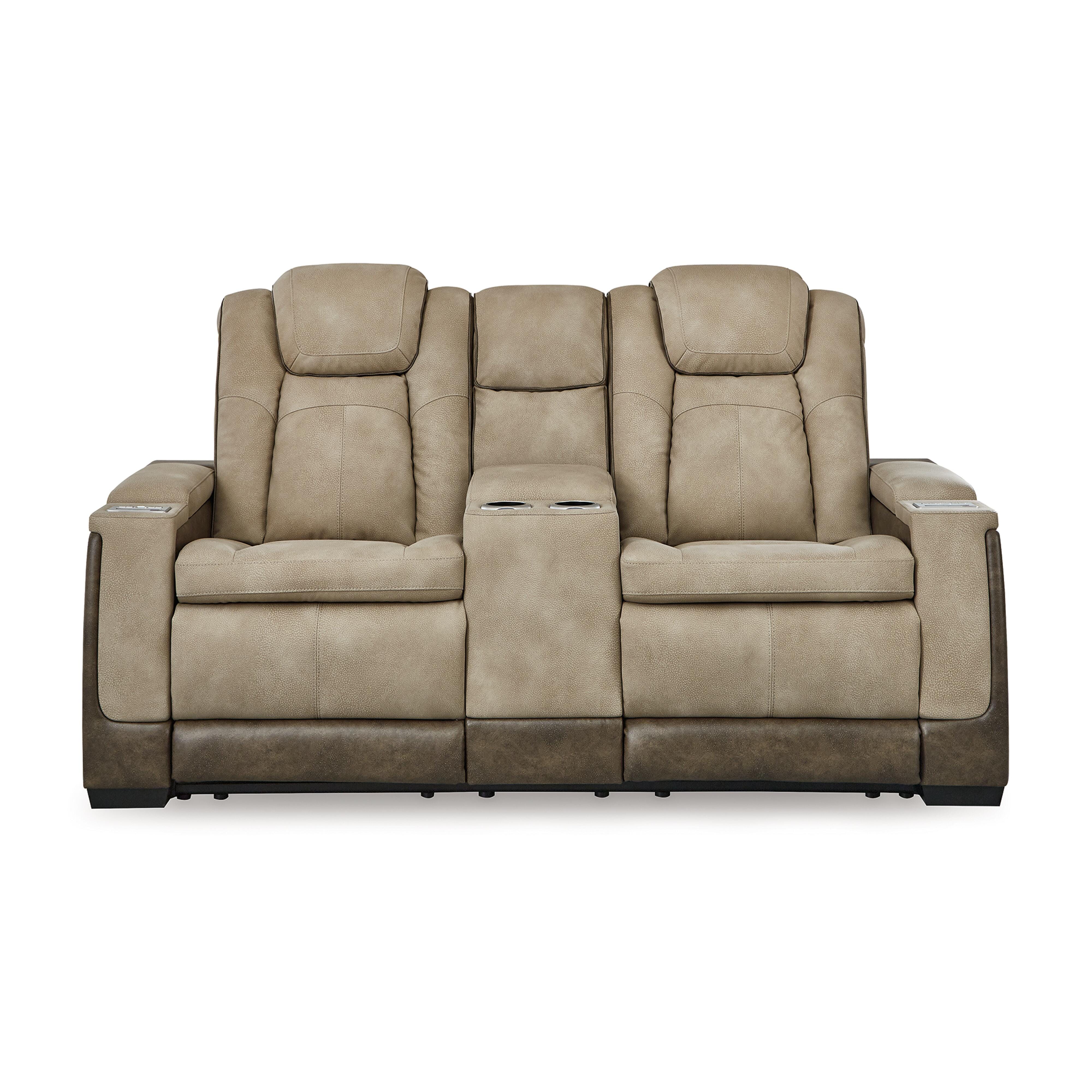Next-Gen DuraPella Power Reclining Loveseat with Console - image 1
