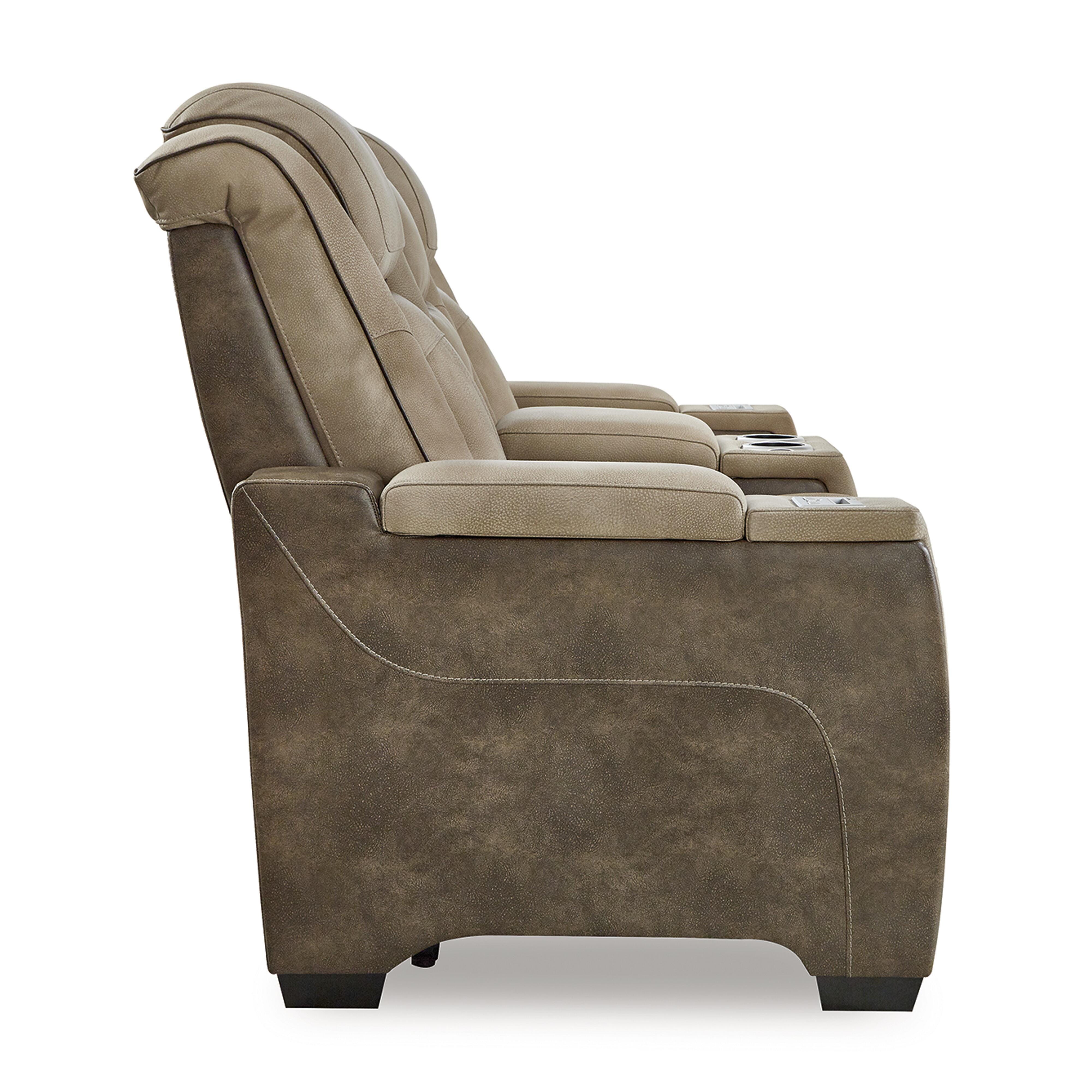 Next-Gen DuraPella Power Reclining Loveseat with Console - image 4