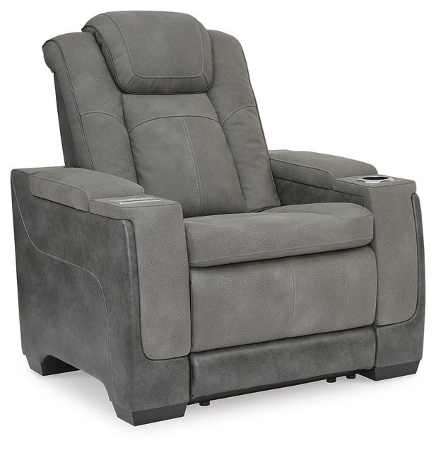 Next-Gen DuraPella Performance Fabric Dual Power Recliner, Slate