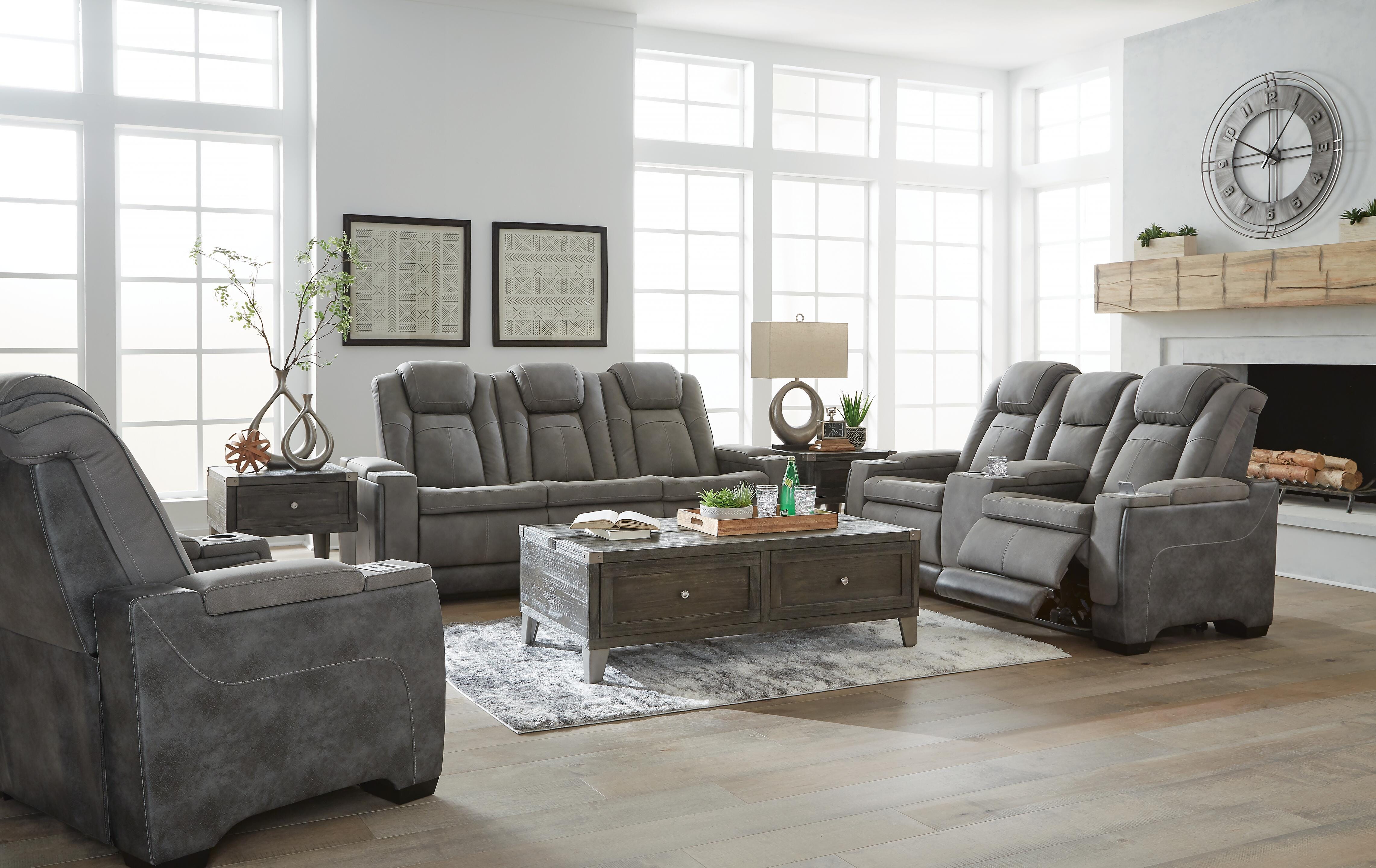 Next-Gen Durapella Power Reclining Sofa, Loveseat and Recliner - image 1