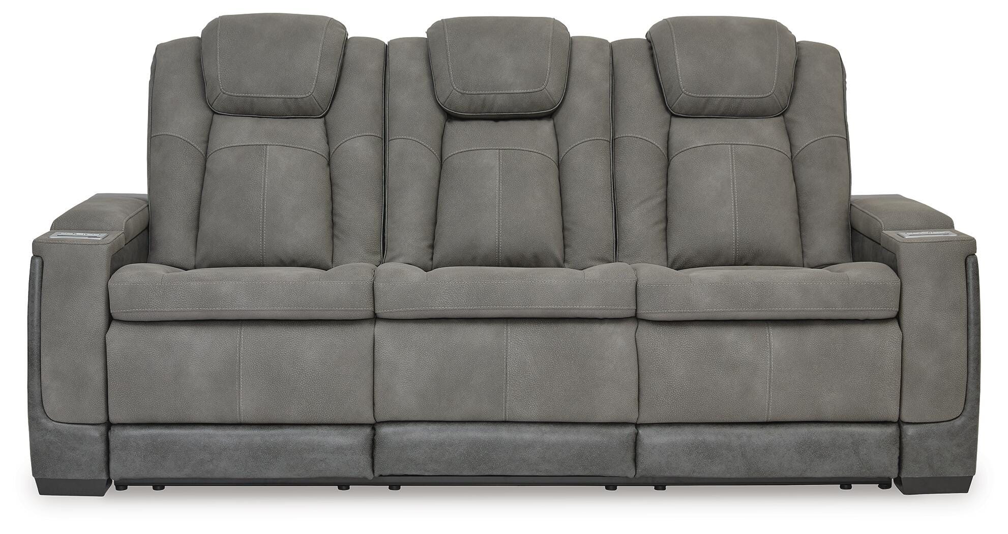 Next-Gen Durapella Power Reclining Sofa, Slate, large