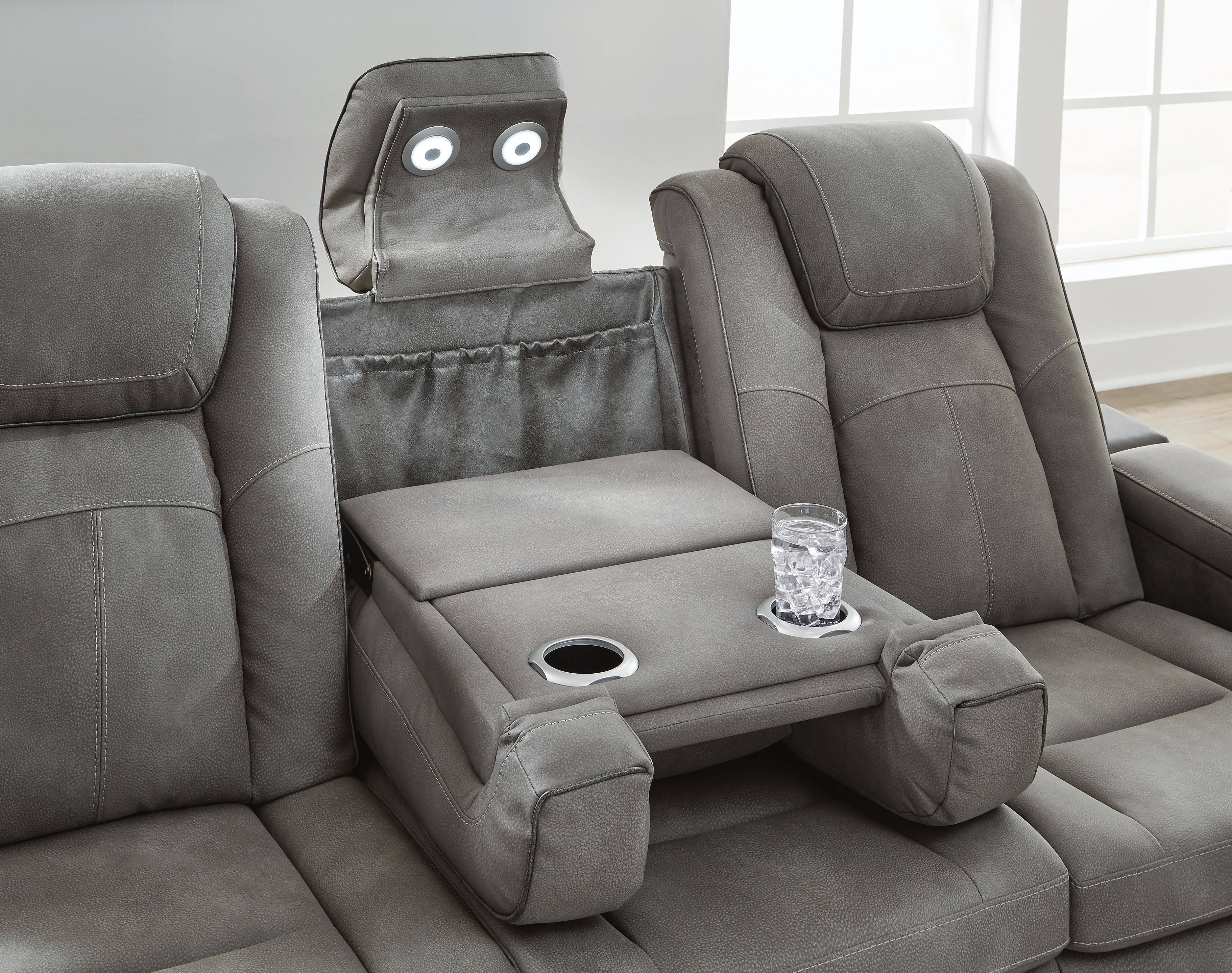 ♥DREXEL リクライニングソファ Next-Gen DuraPella Performance Fabric Dual Power Reclining Sofa