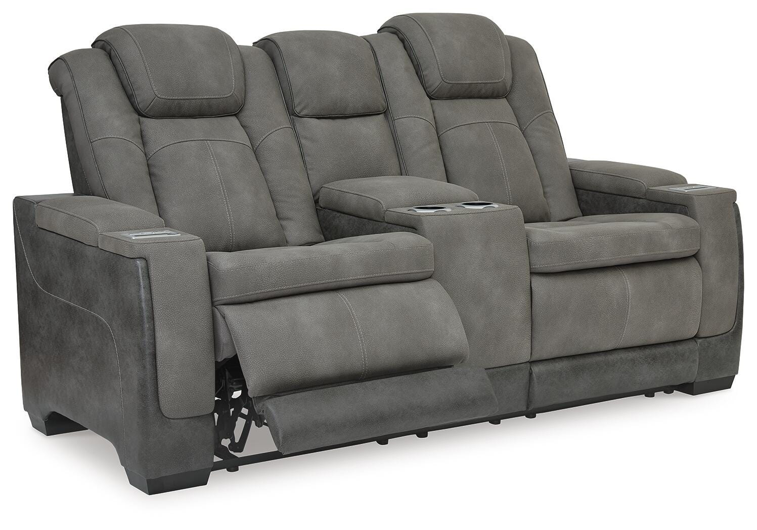 Next-Gen DuraPella Power Reclining Loveseat with Console - image 2