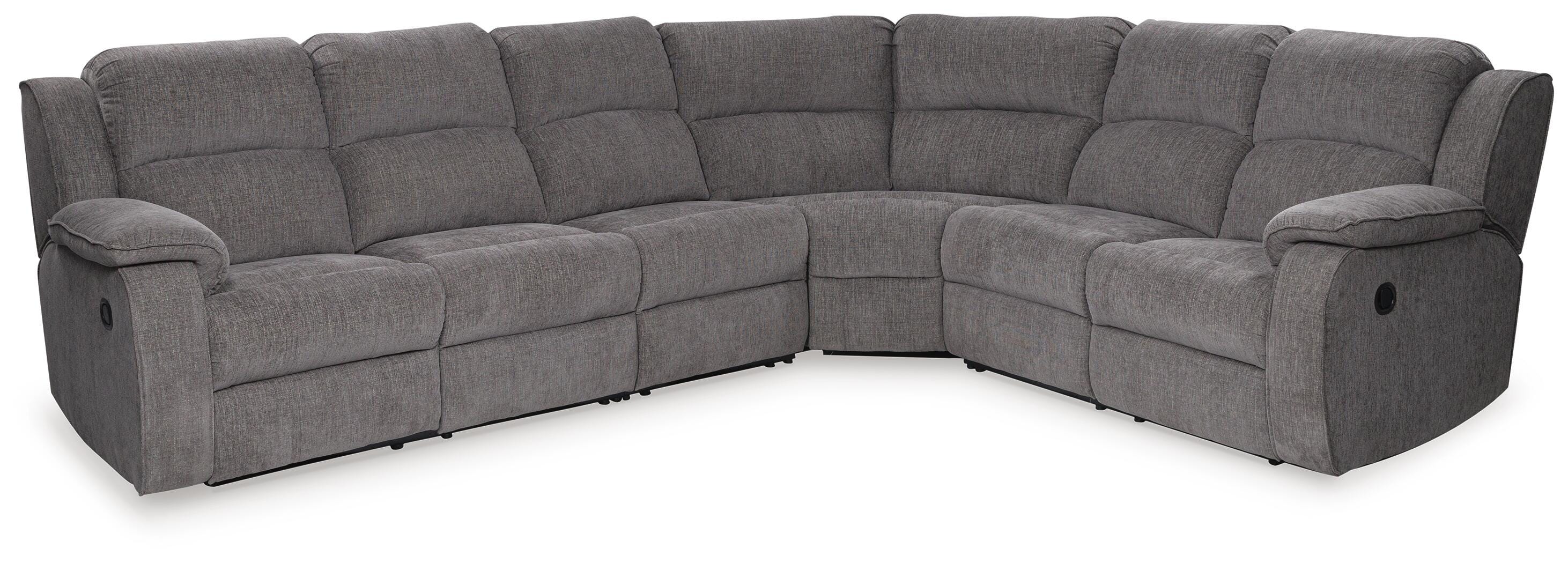 Roman Glass 4-Piece Sectional - image 1