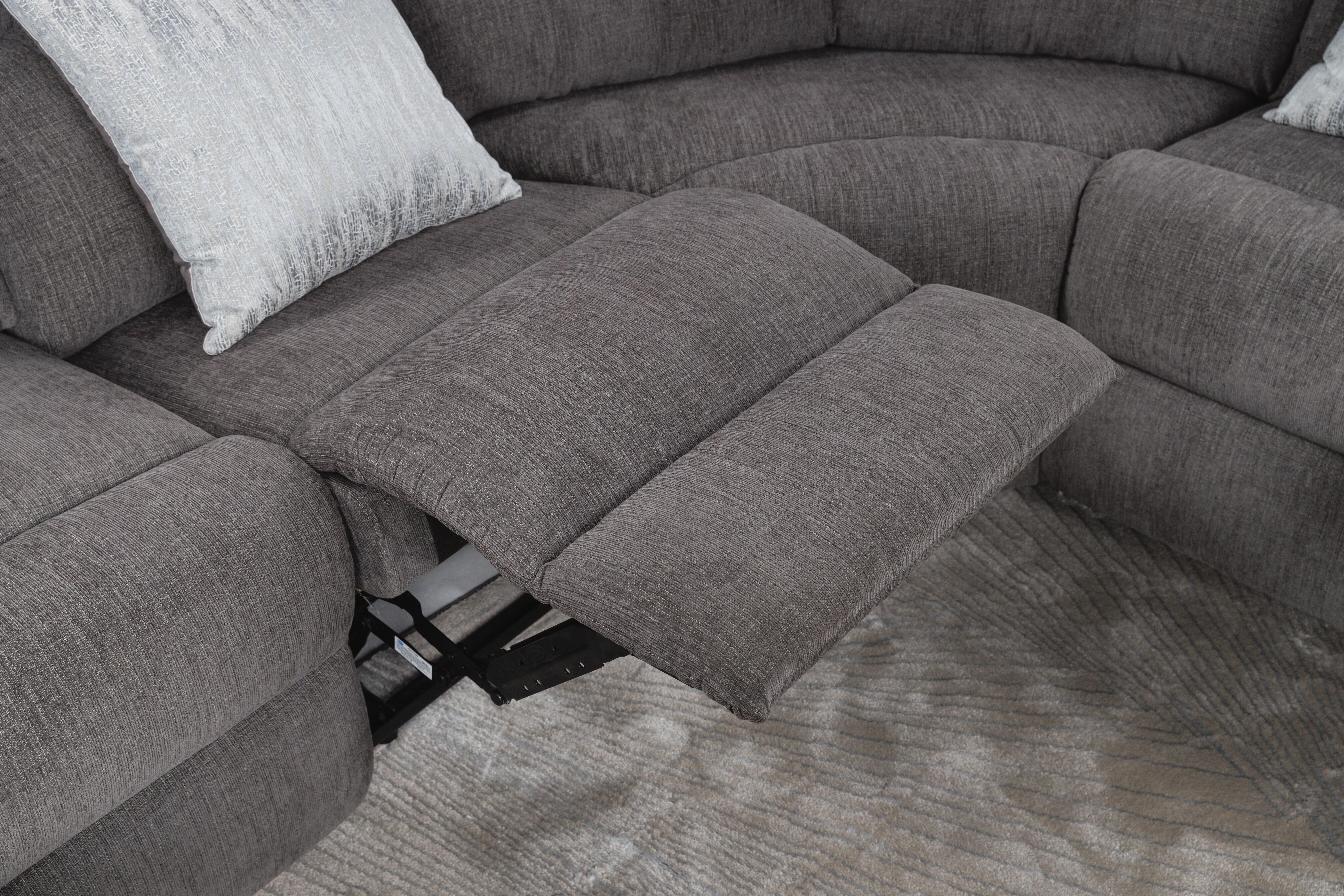 Roman Glass 4-Piece Sectional - image 4