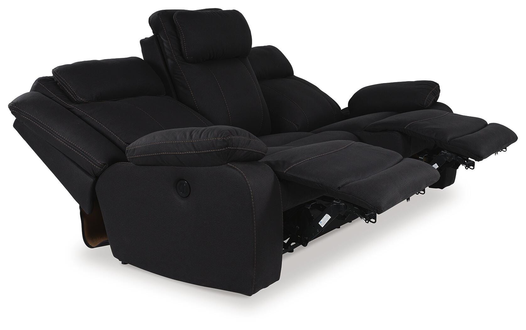 Island Falls Power Reclining Sofa with Drop Down Table - image 3