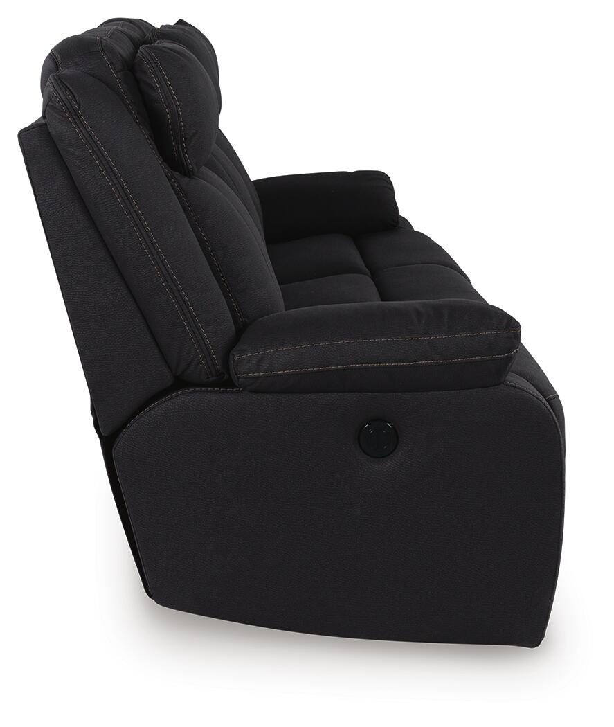 Island Falls Power Reclining Sofa with Drop Down Table - image 4