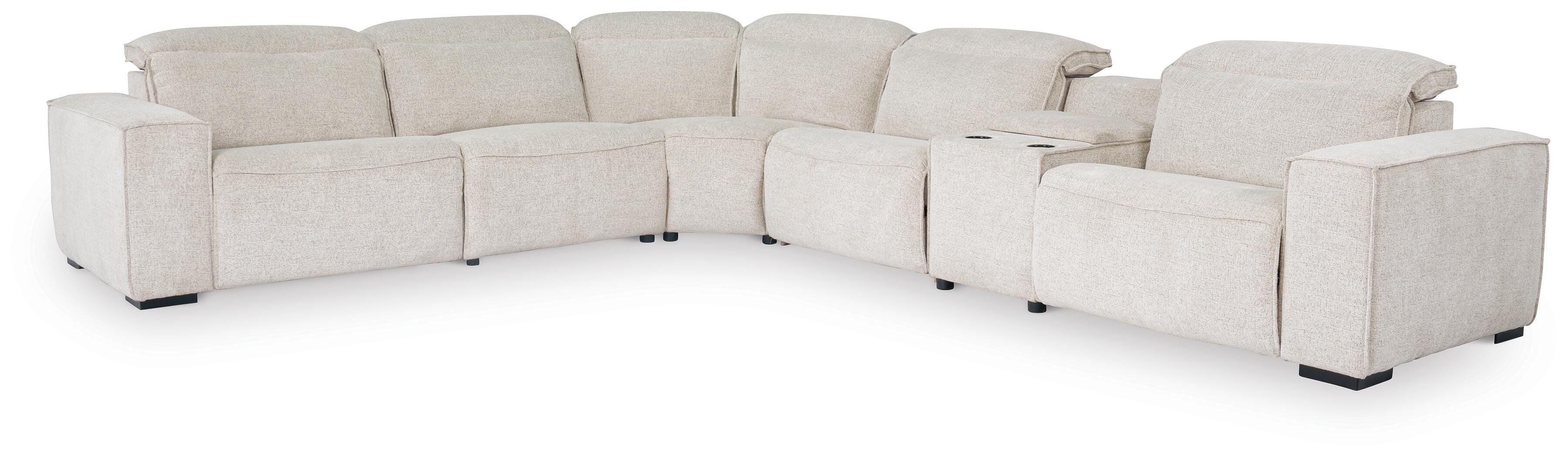 Onbelay 6-Piece Power Reclining Sectional - image 1