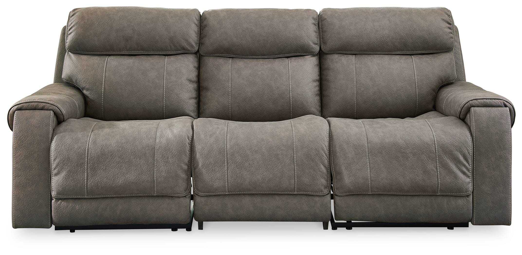 Starbot 3-Piece Dual Power Reclining Modular Sofa