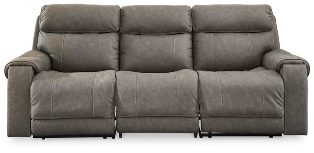 Starbot 3-Piece Dual Power Reclining Modular Sofa