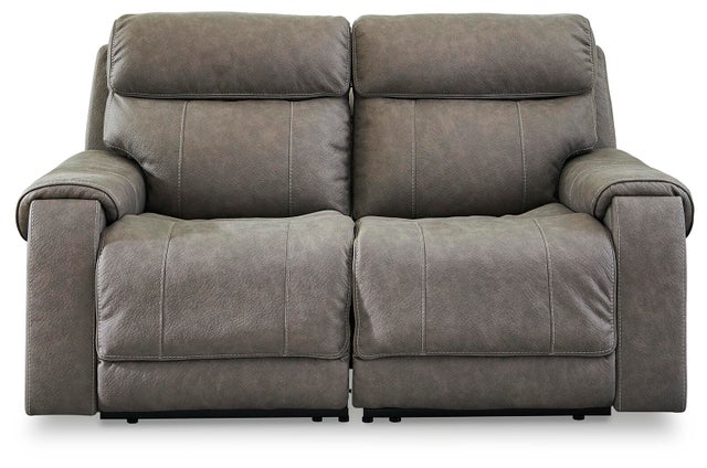 Starbot 2-Piece Dual Power Reclining Modular Loveseat