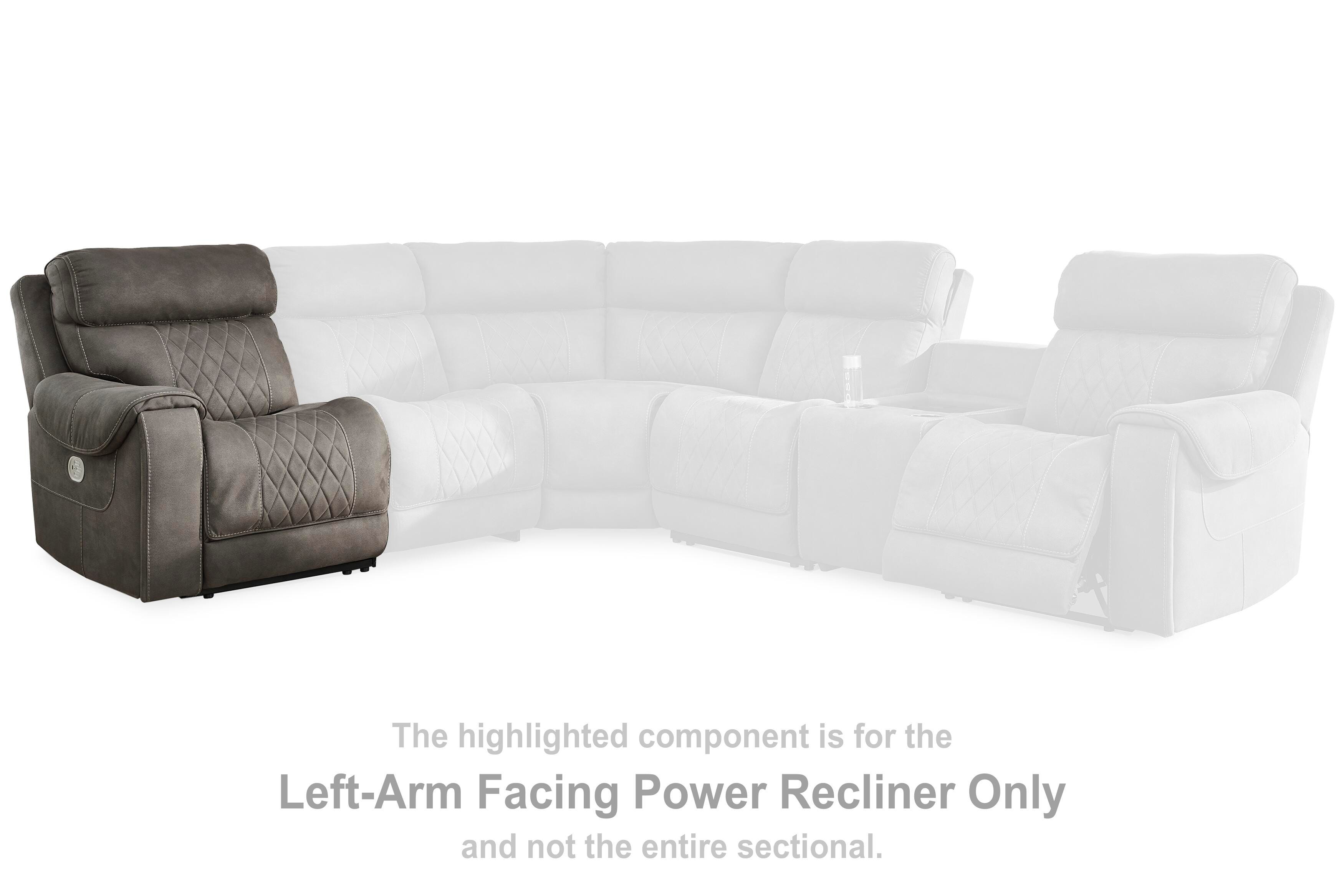 Hoopster Left-Arm Facing Power Recliner - image 4