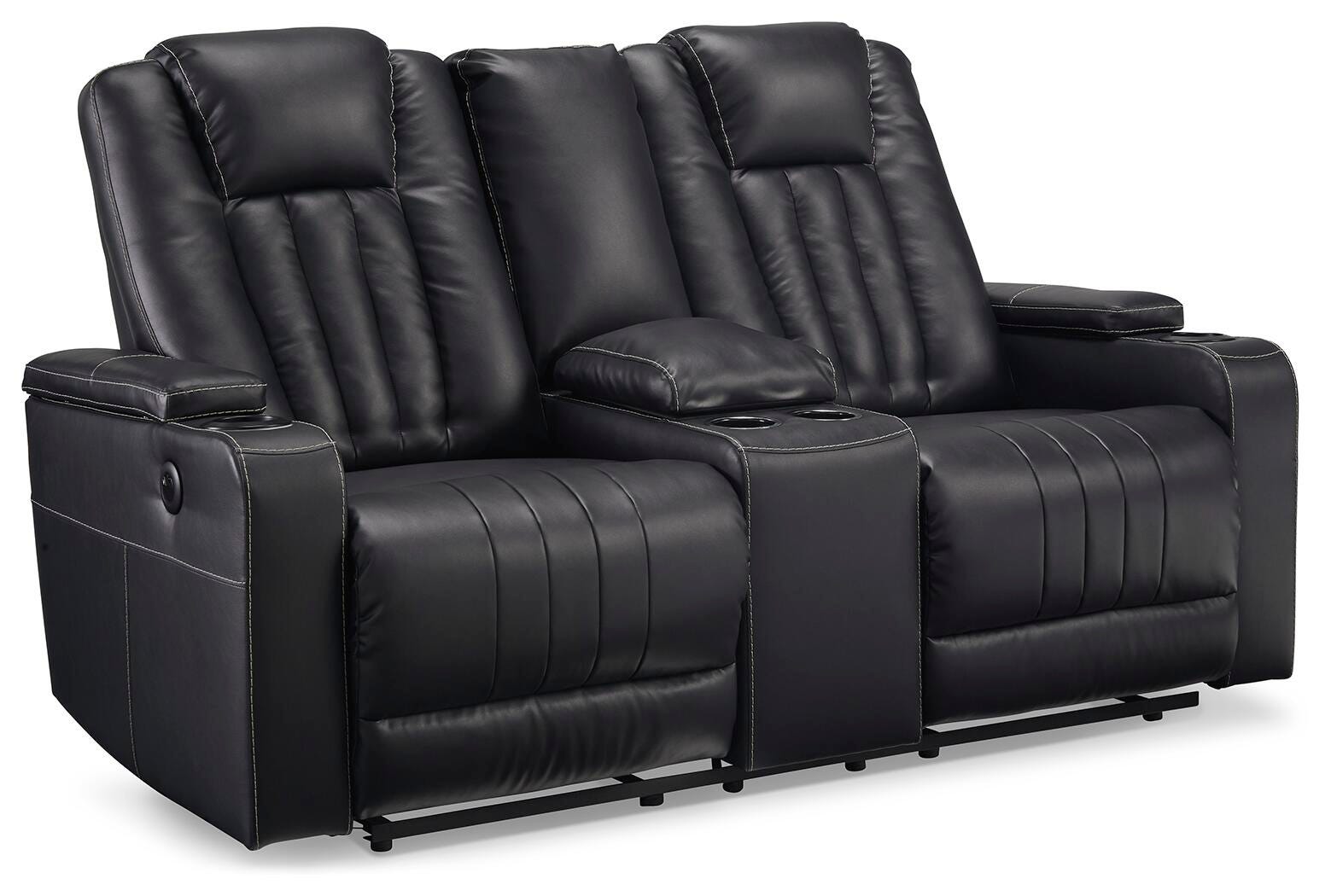 Center Point Reclining Loveseat with Console, , large