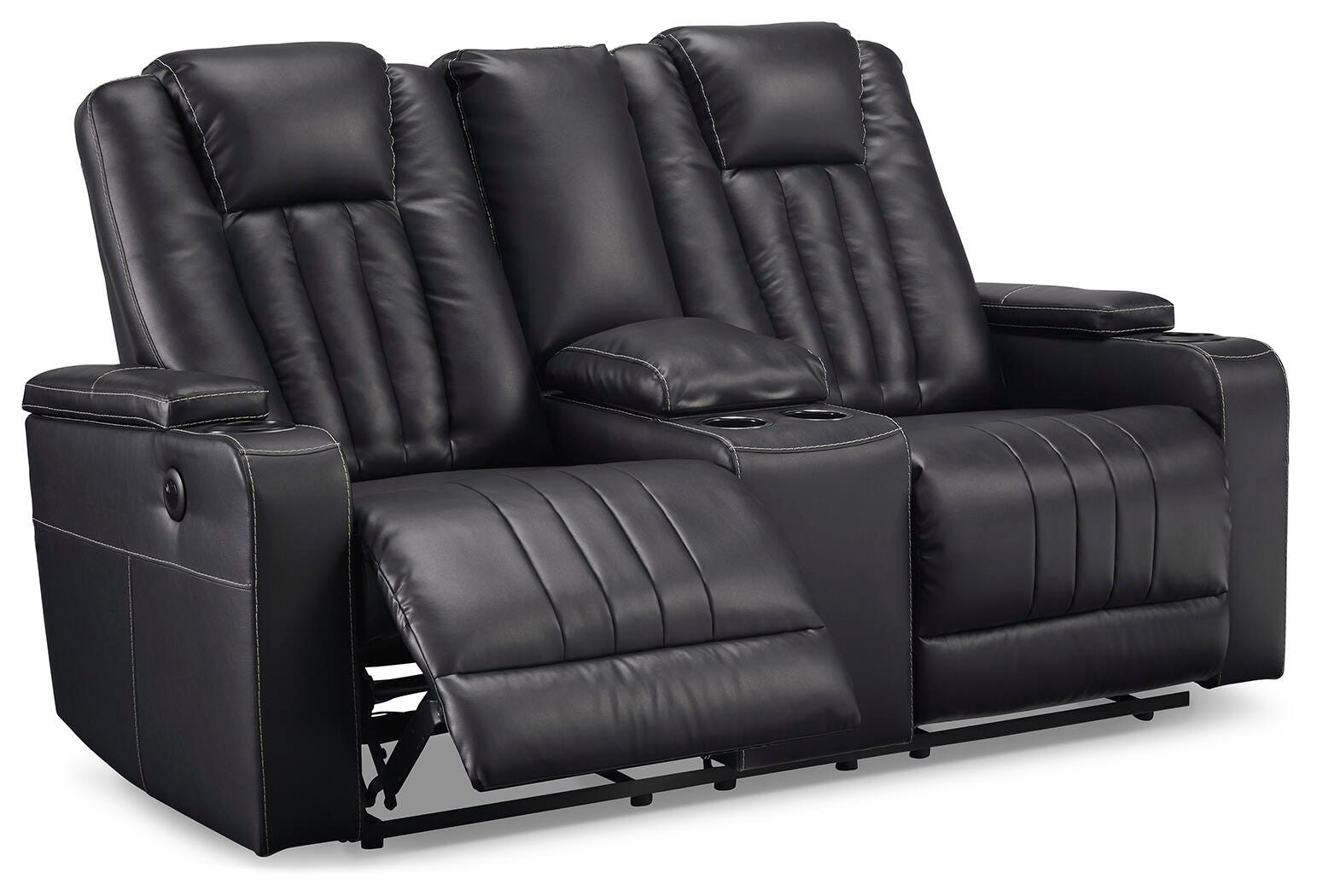 Center Point Reclining Loveseat with Console, , large