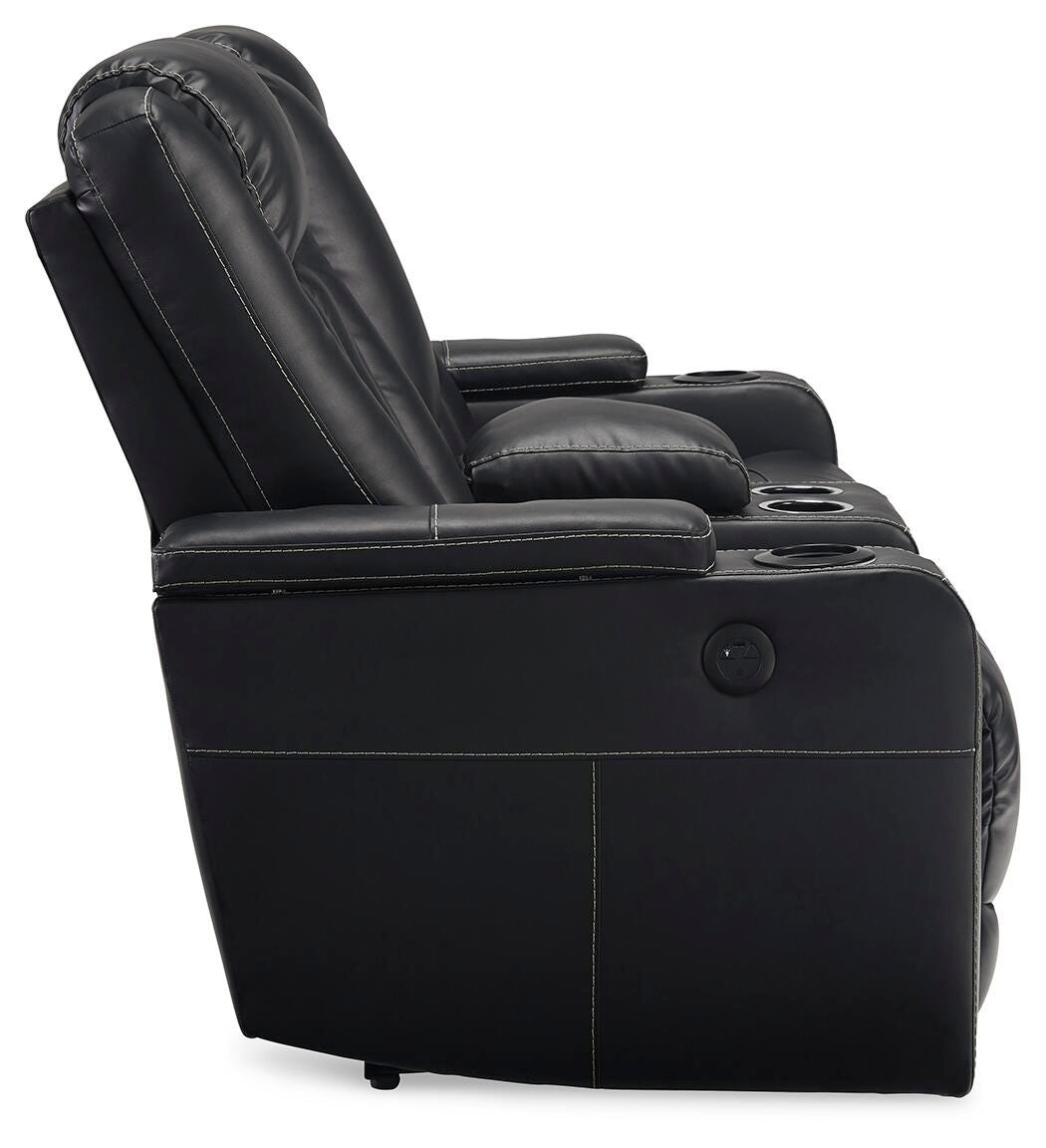 Center Point Reclining Loveseat with Console, , large