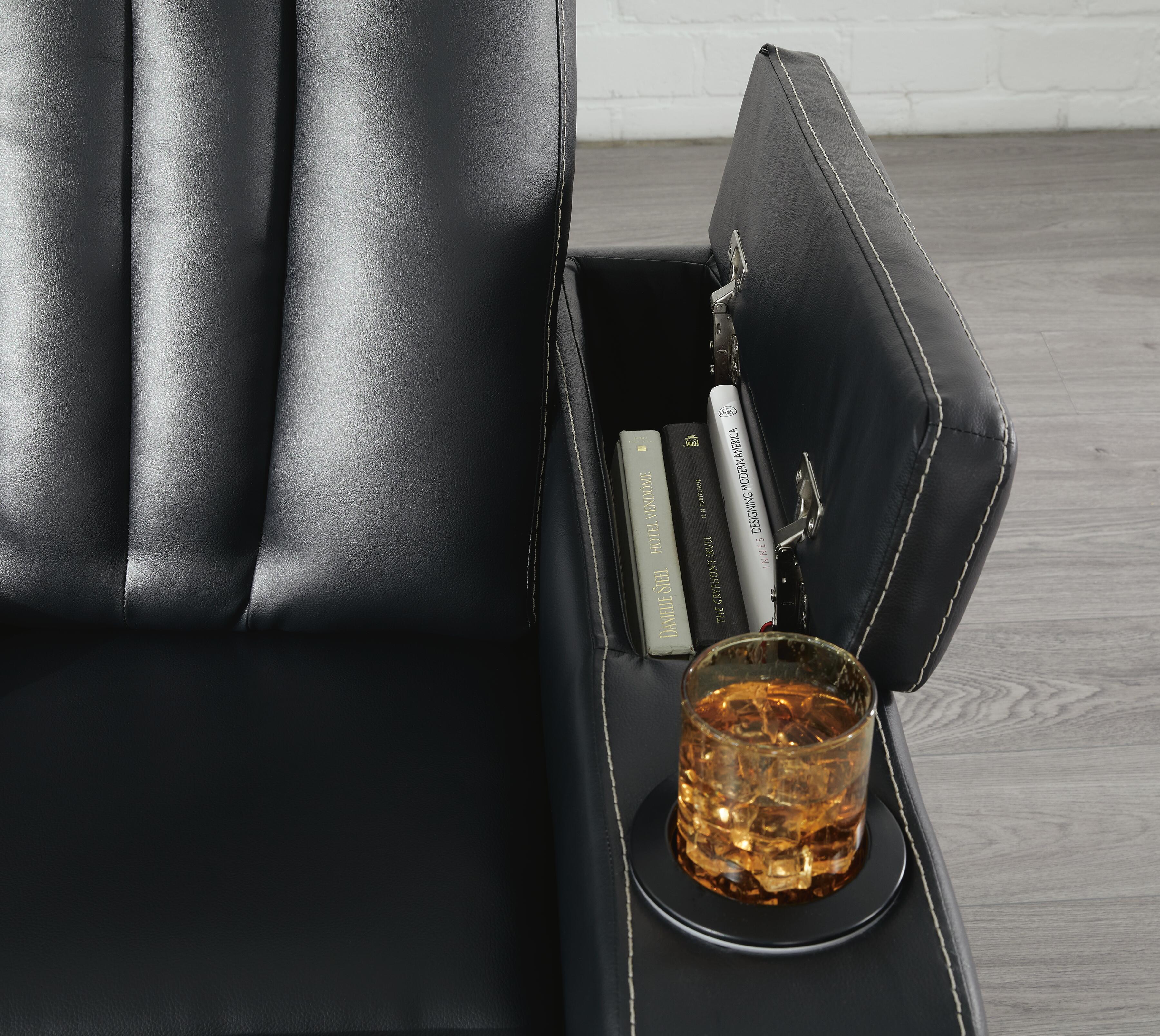 Center Point Reclining Loveseat with Console, , large