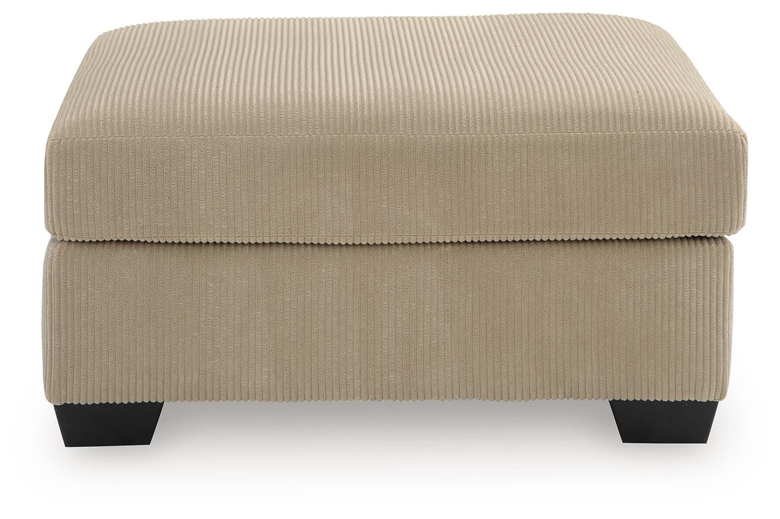 SimpleJoy Oversized Accent Ottoman, Sand, large