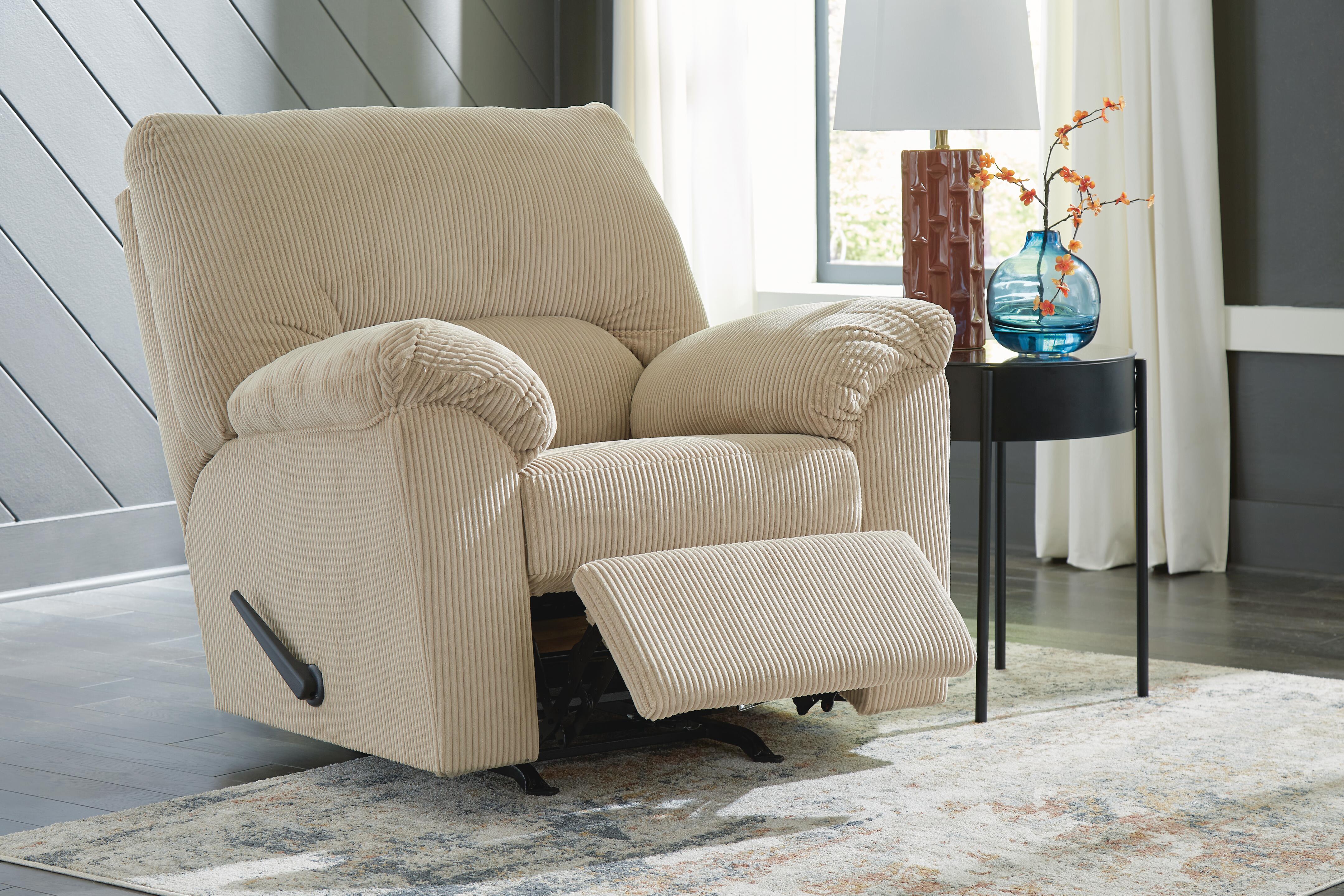 SimpleJoy Recliner, Sand, rollover