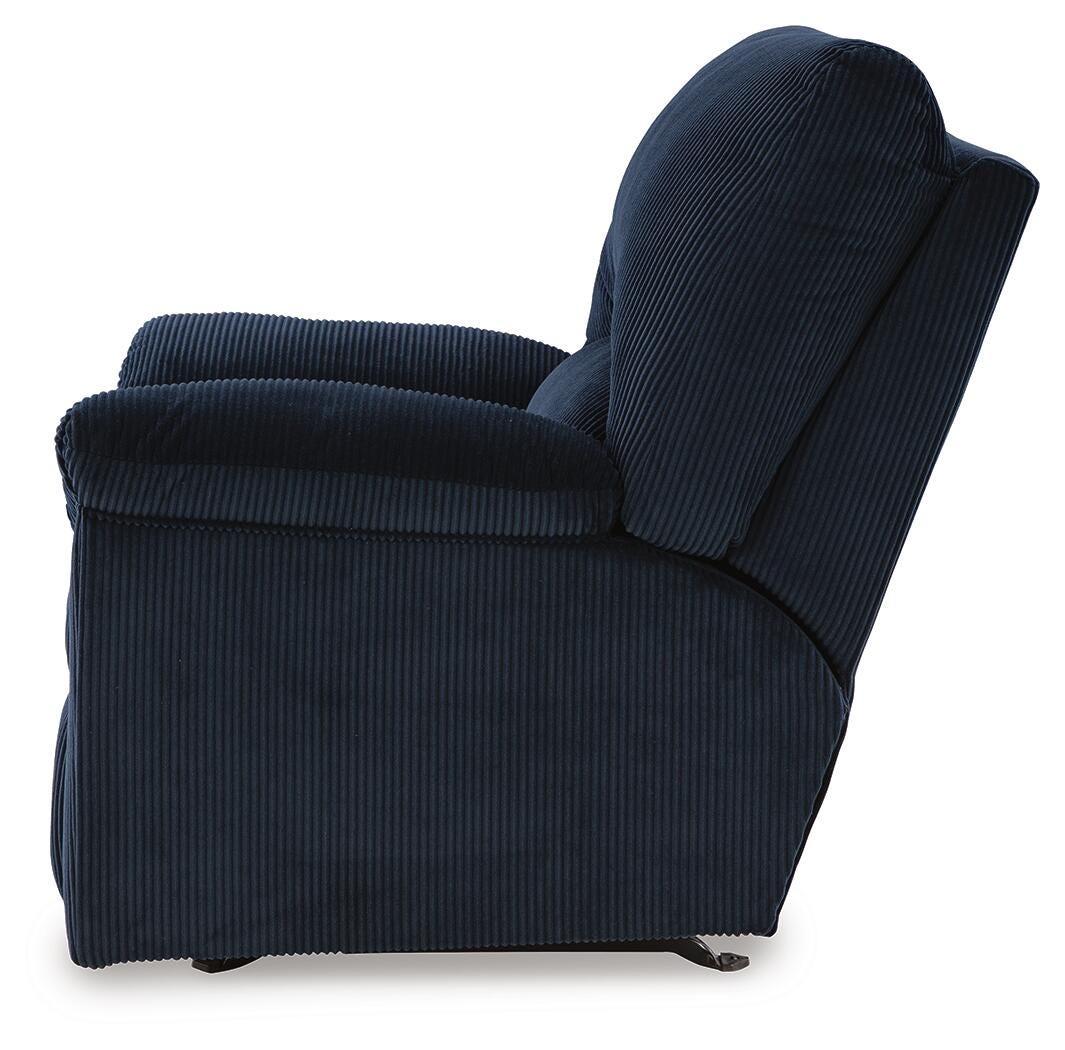 SimpleJoy Recliner, Navy, large