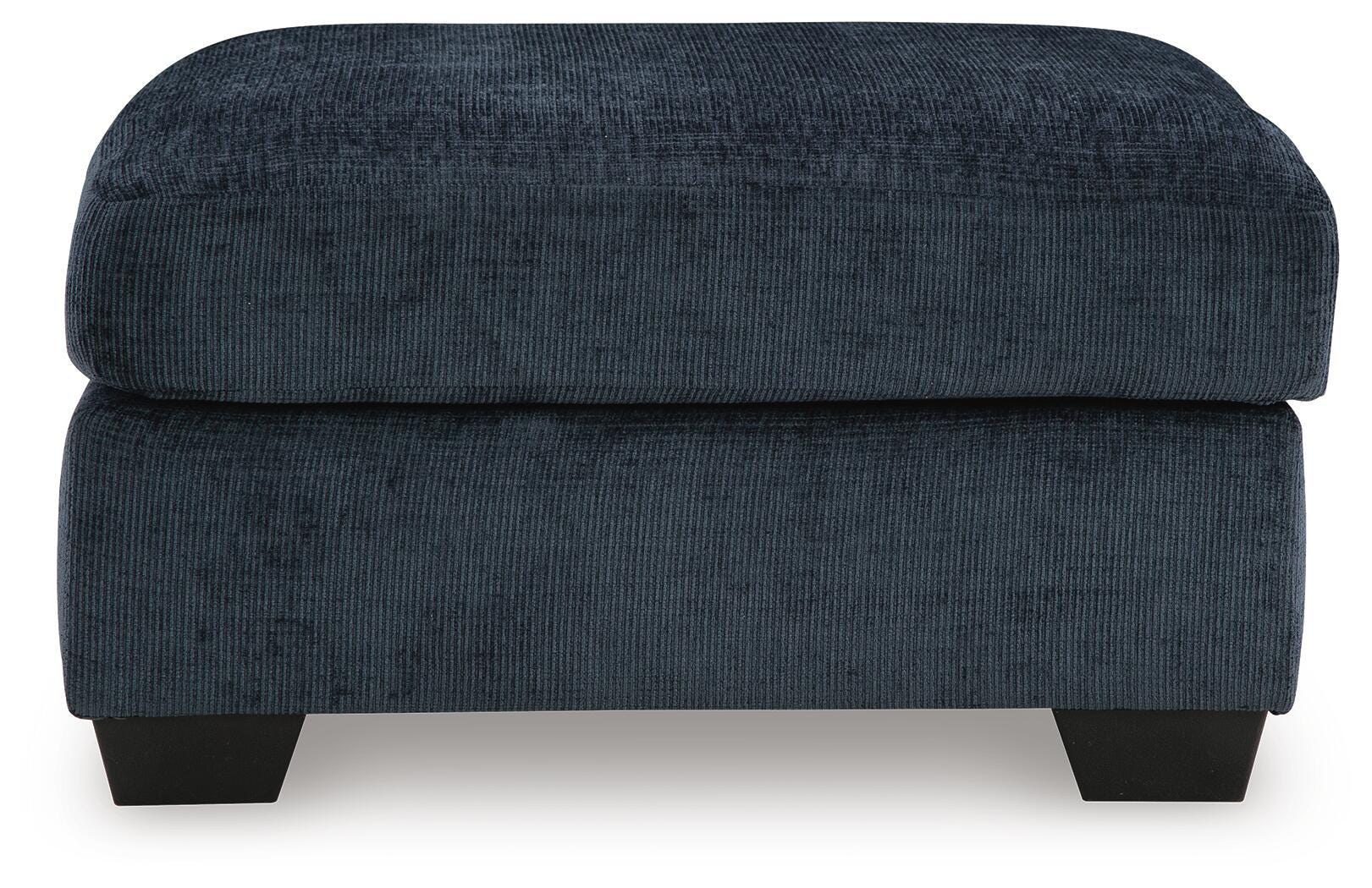 Aviemore Oversized Accent Ottoman, Ink, large