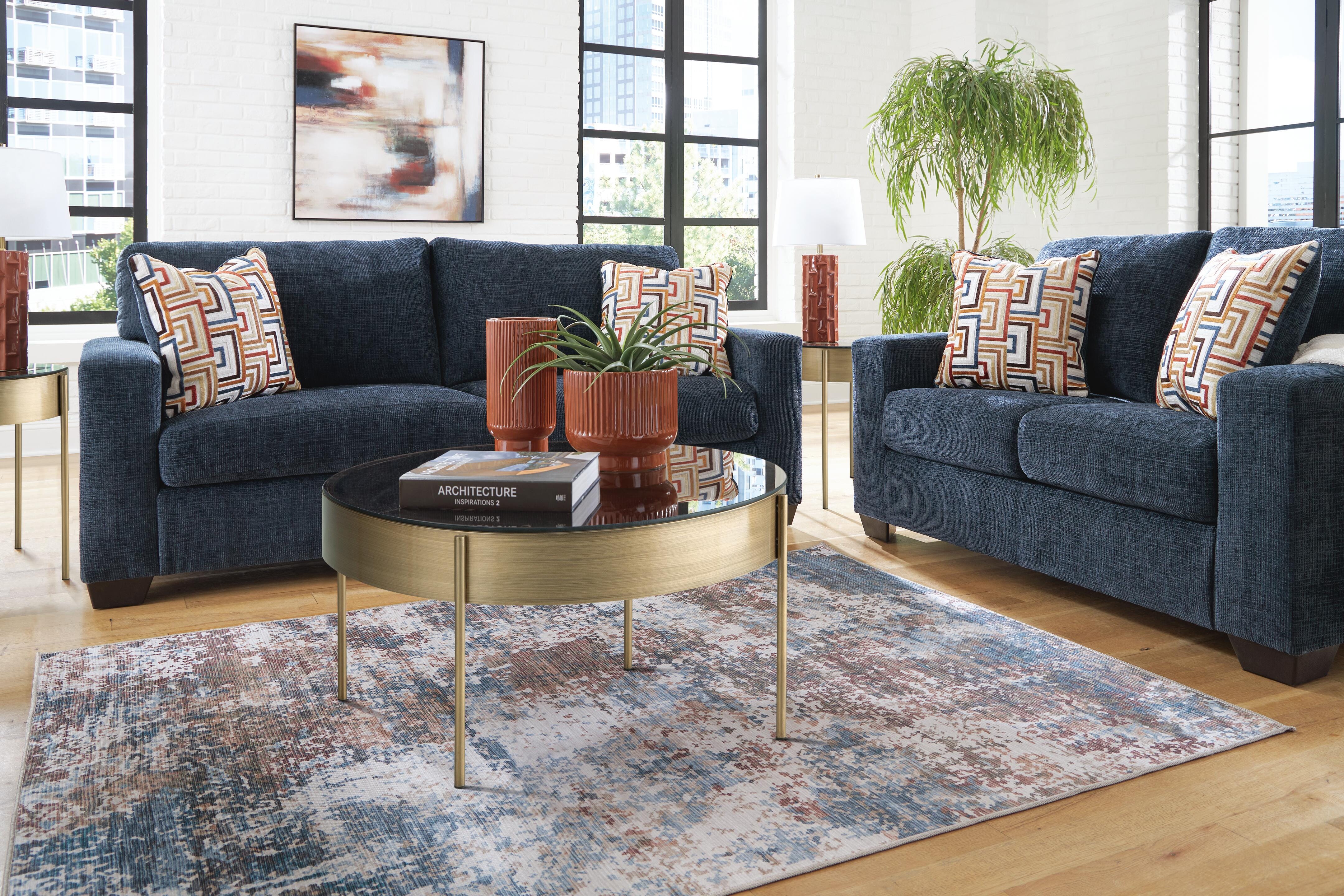 Aviemore Sofa and Loveseat, Ink, large