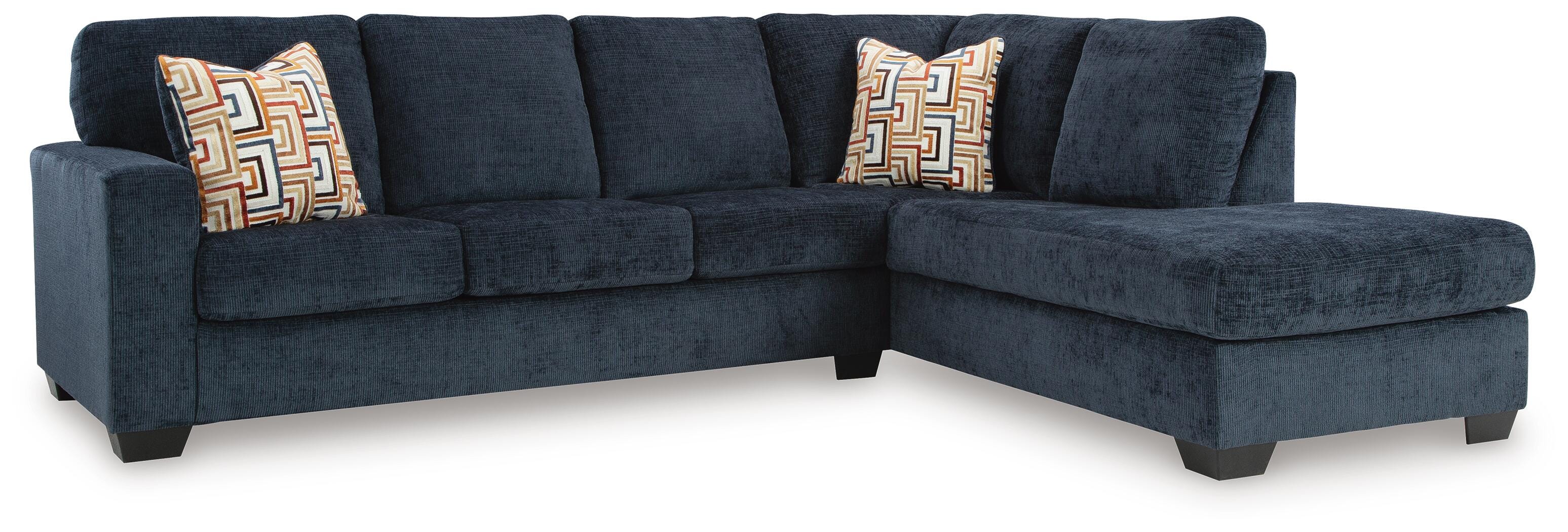 Aviemore 2-Piece Sectional with Chaise, Ink, large