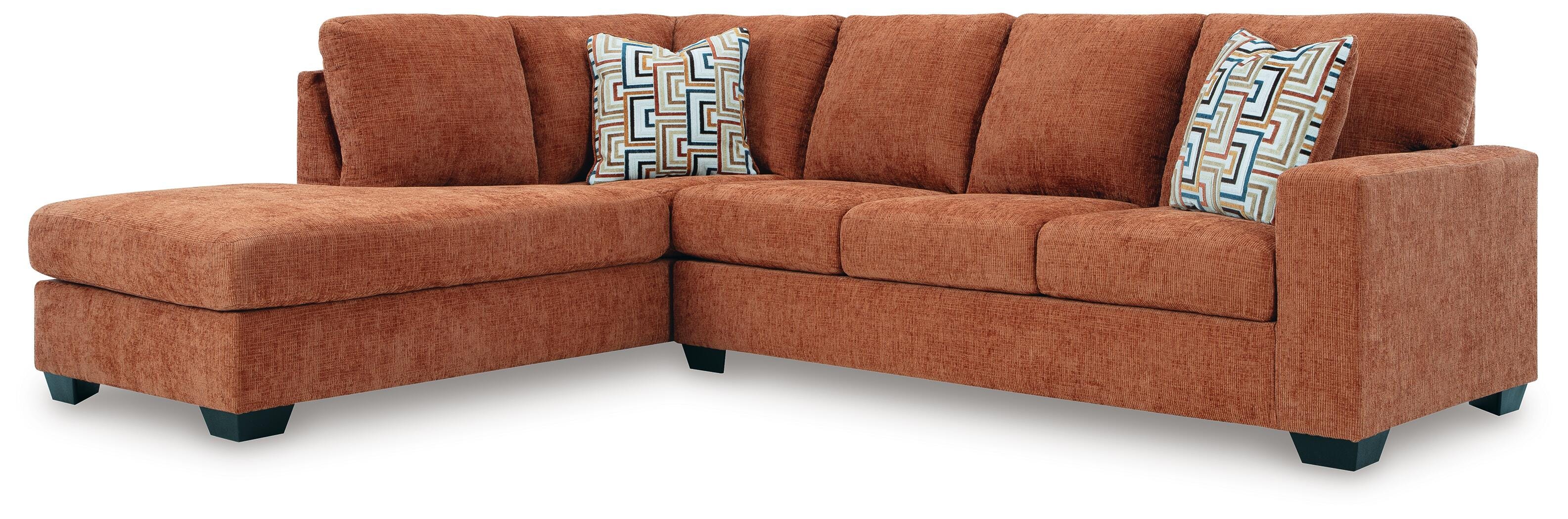 Aviemore 2-Piece Sectional with Chaise, Spice, large