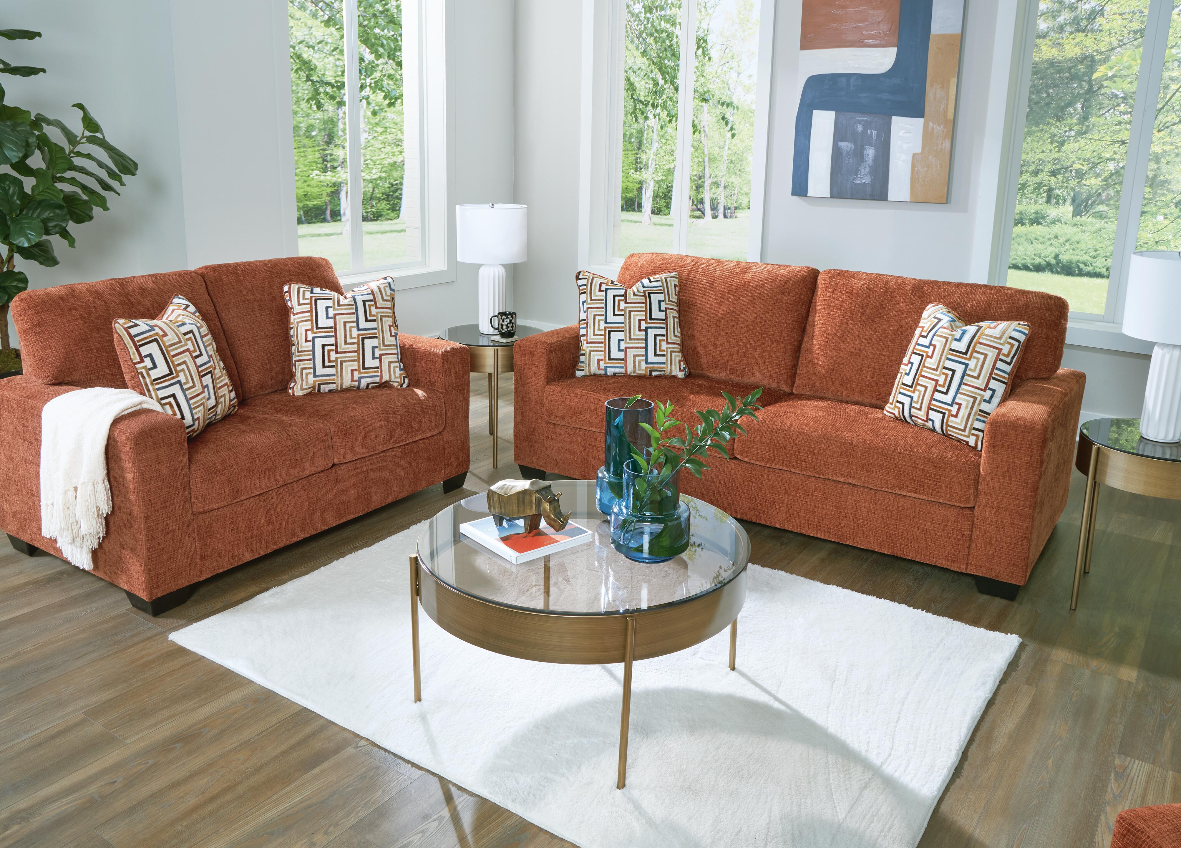 Aviemore Sofa and Loveseat, Spice, large