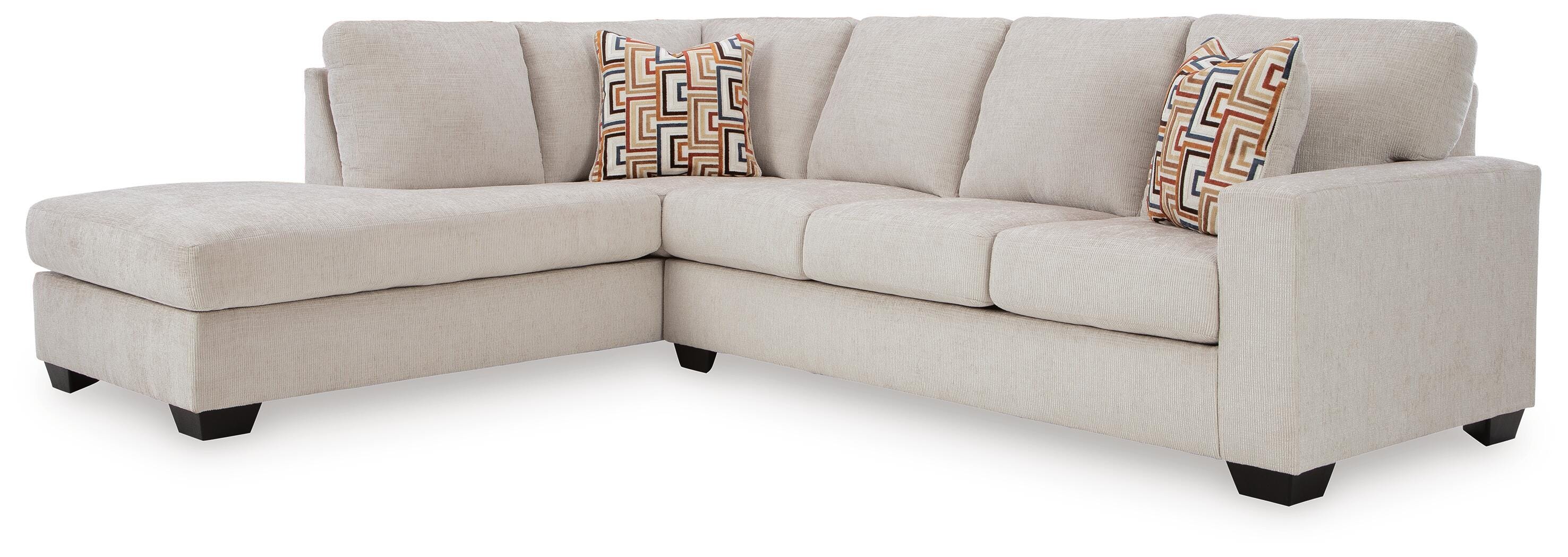 Aviemore 2-Piece Sectional with Chaise, Stone, large