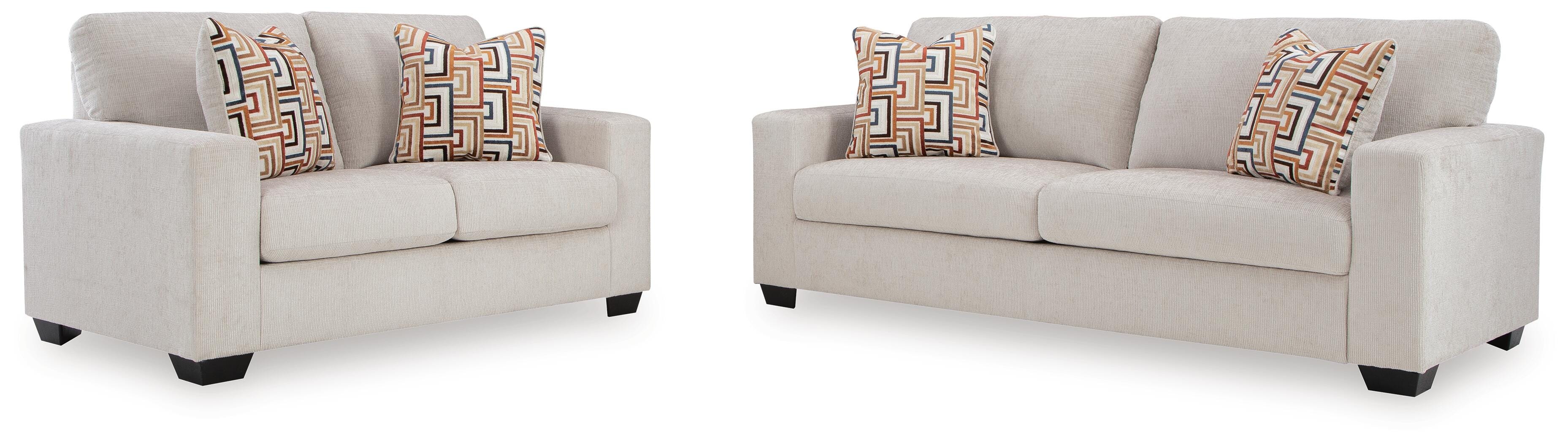 Aviemore Sofa and Loveseat, Stone, large