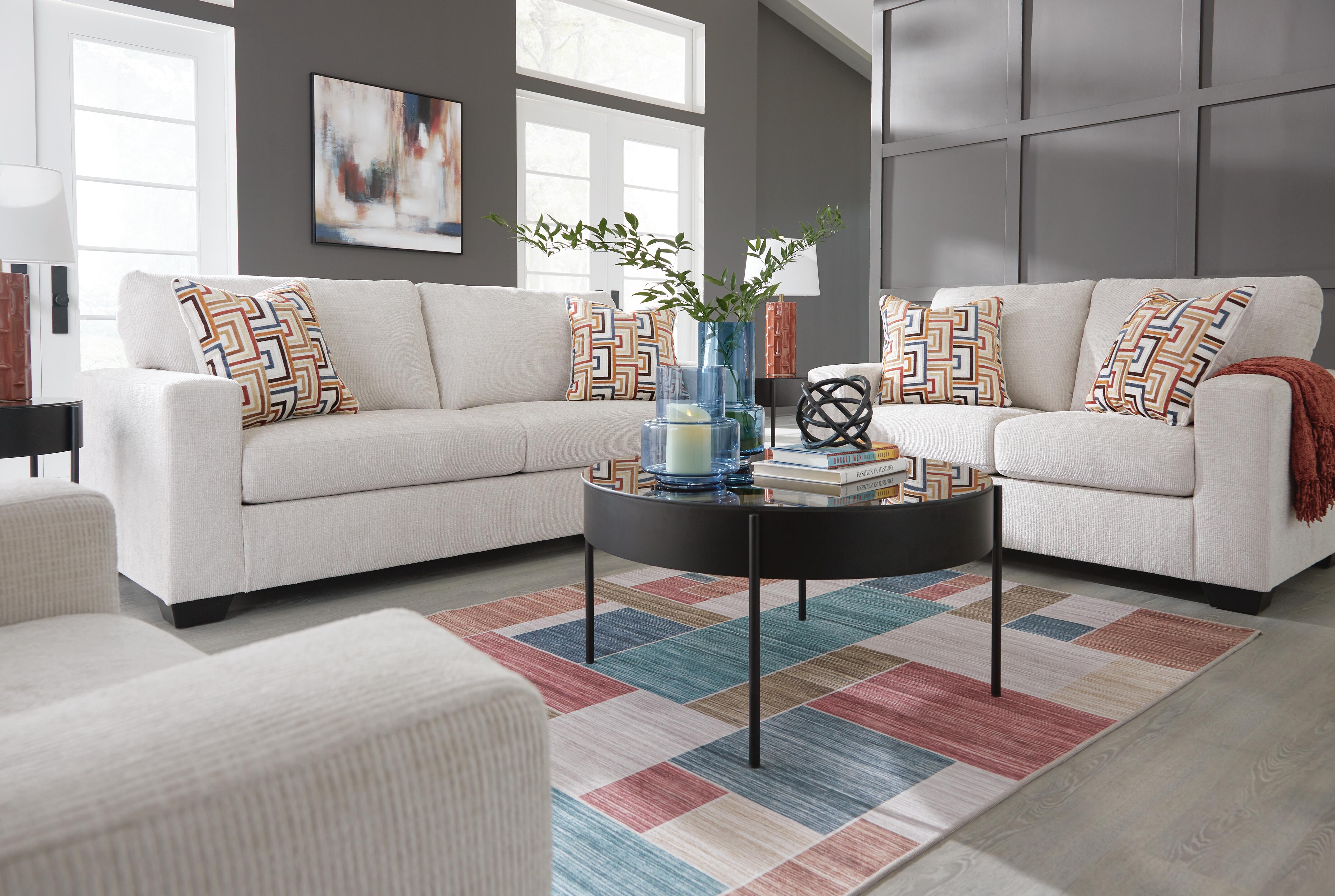 Aviemore Sofa and Loveseat, Stone, large