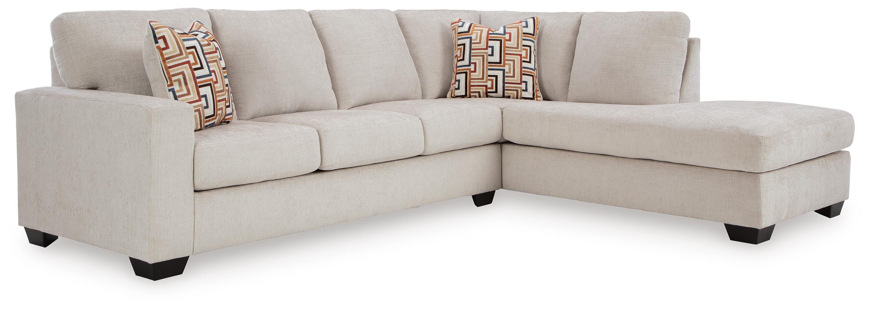 Aviemore 2-Piece Sectional with Chaise, Stone, large