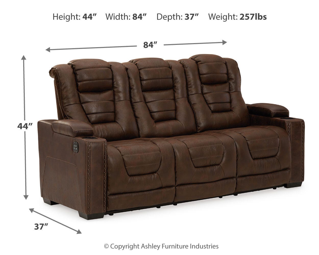 Owner's Box Power Reclining Sofa - image 4