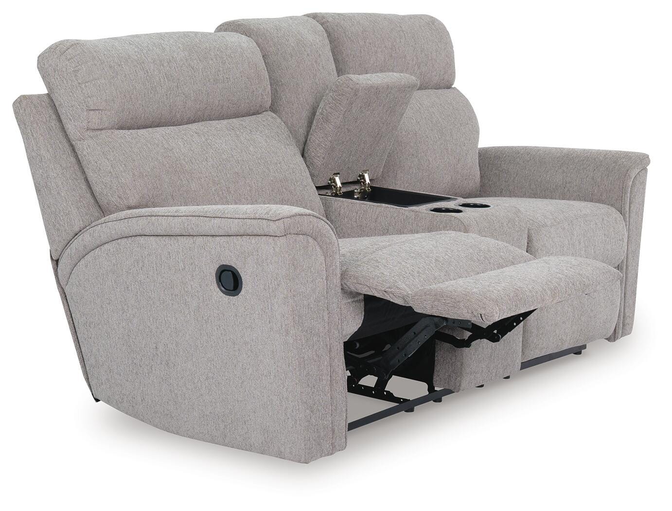 Tarmiac Reclining Loveseat with Console - image 2
