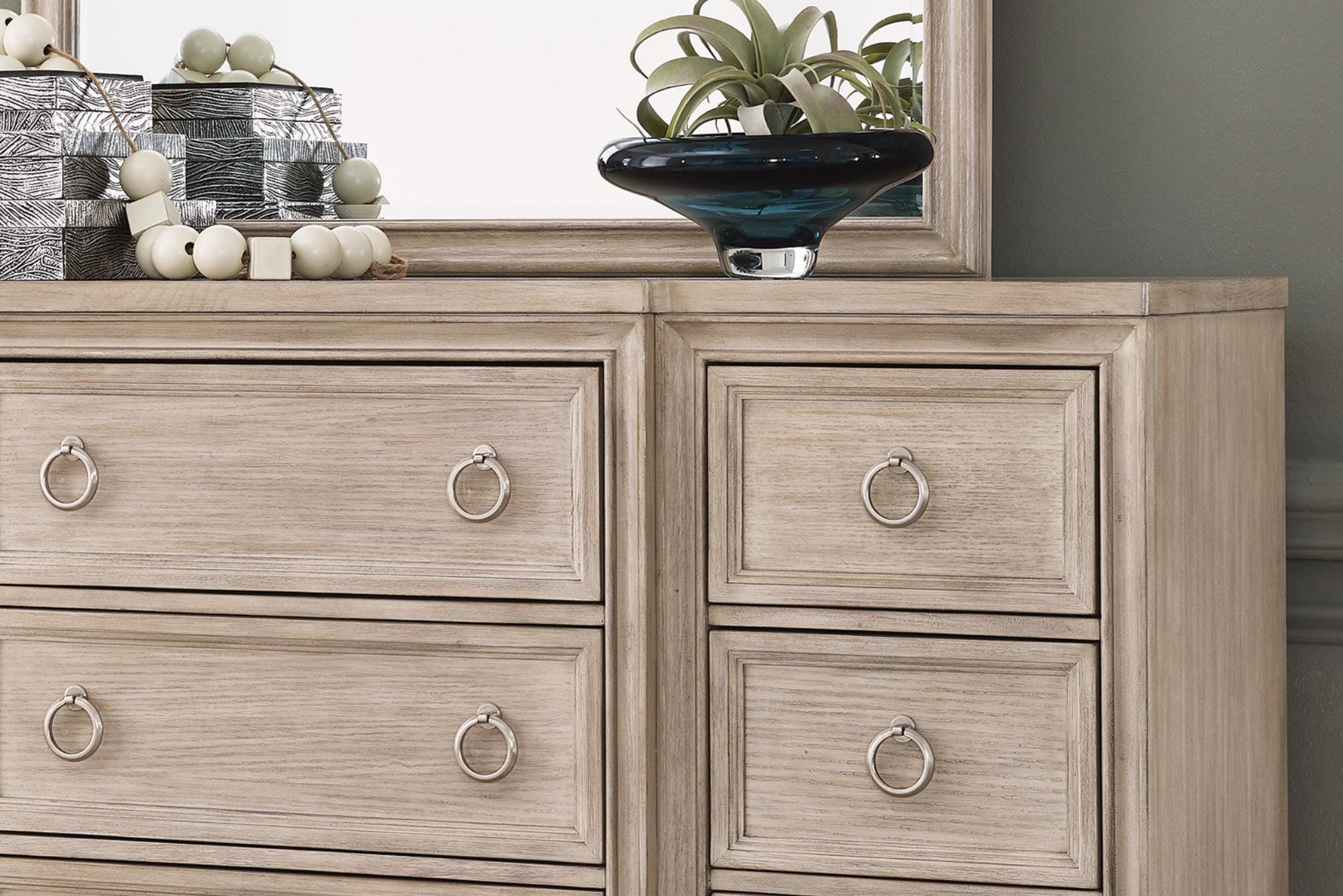 Jorlaina 9 Drawer Dresser and Mirror | Ashley