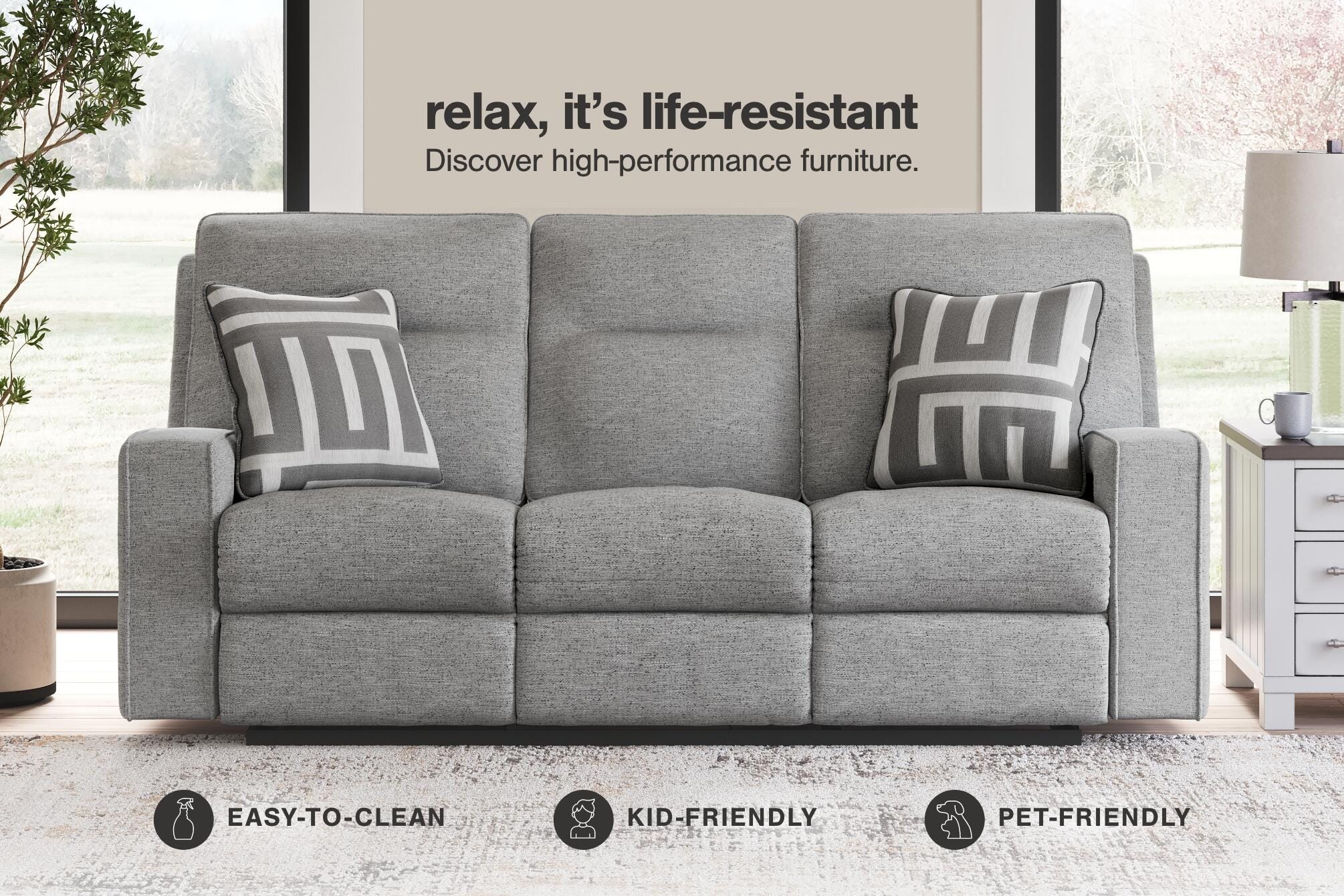 Biscoe Sofa and Loveseat, , large