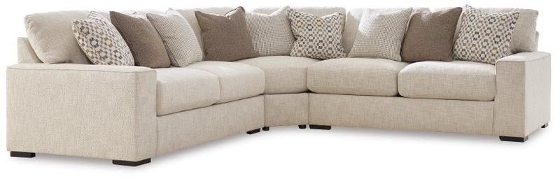 Abberson 3-Piece Sectional, Oatmeal