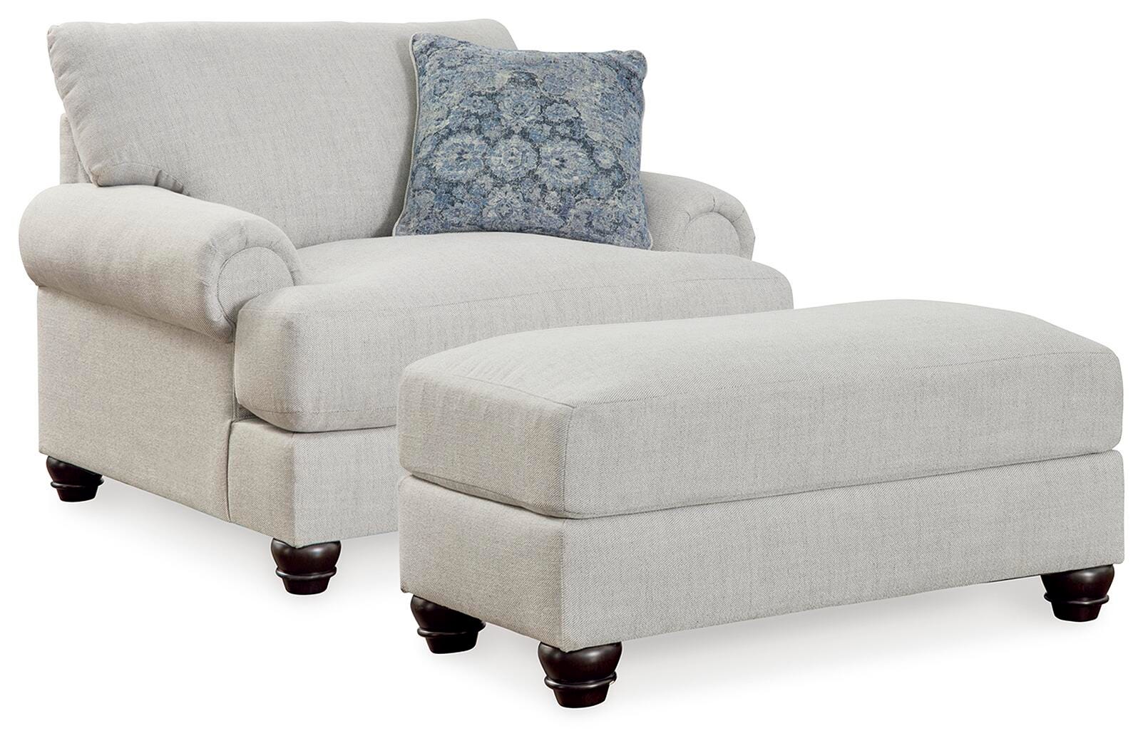 Sillón y otomana grandes Avocet - image 2