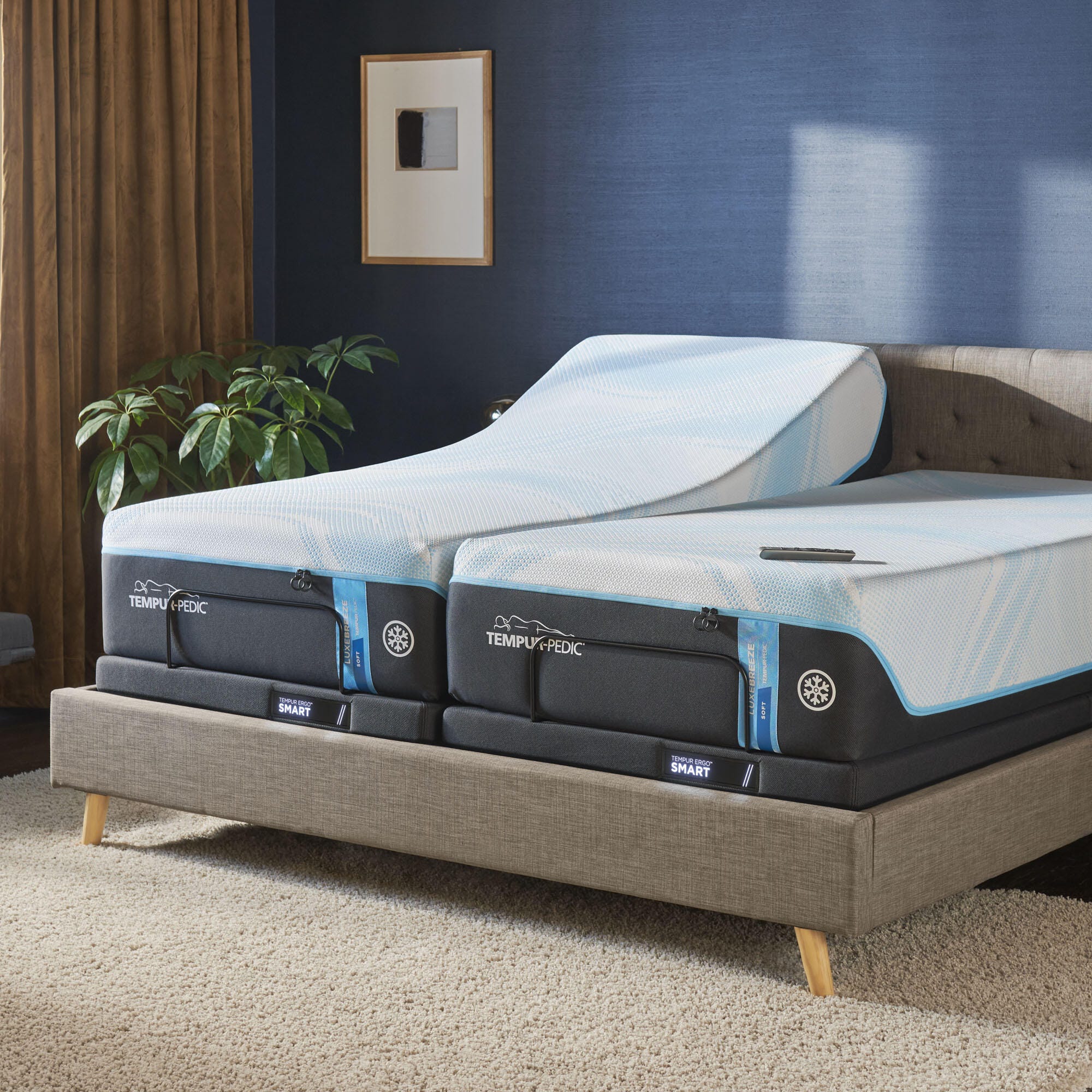 Tempur-ProAdapt&trade; Ergo 3.0 Split California King Smart Base, Dark Gray, rollover