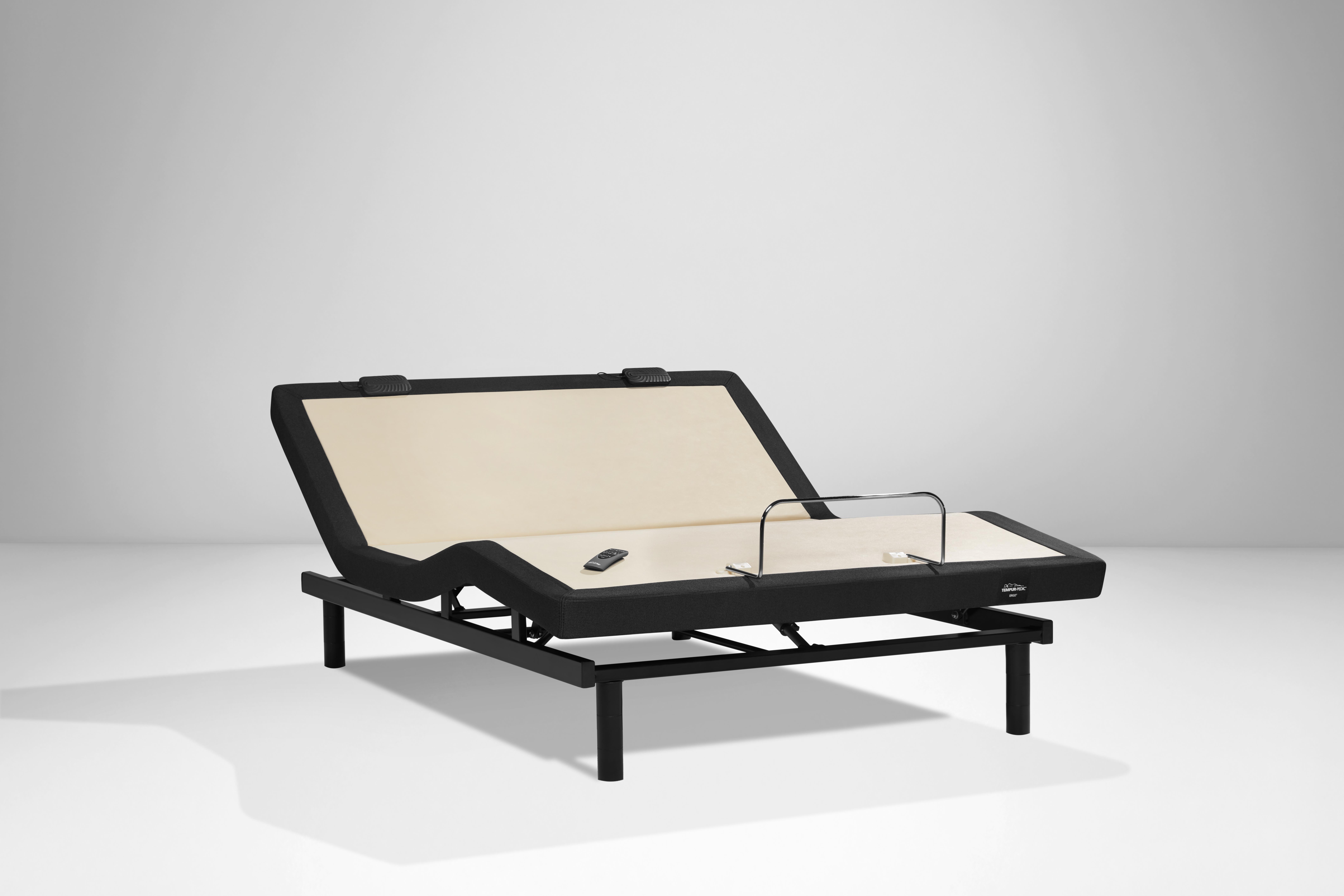 TEMPUR-Ergo&reg; Smart Base Queen, Black/Gray, large