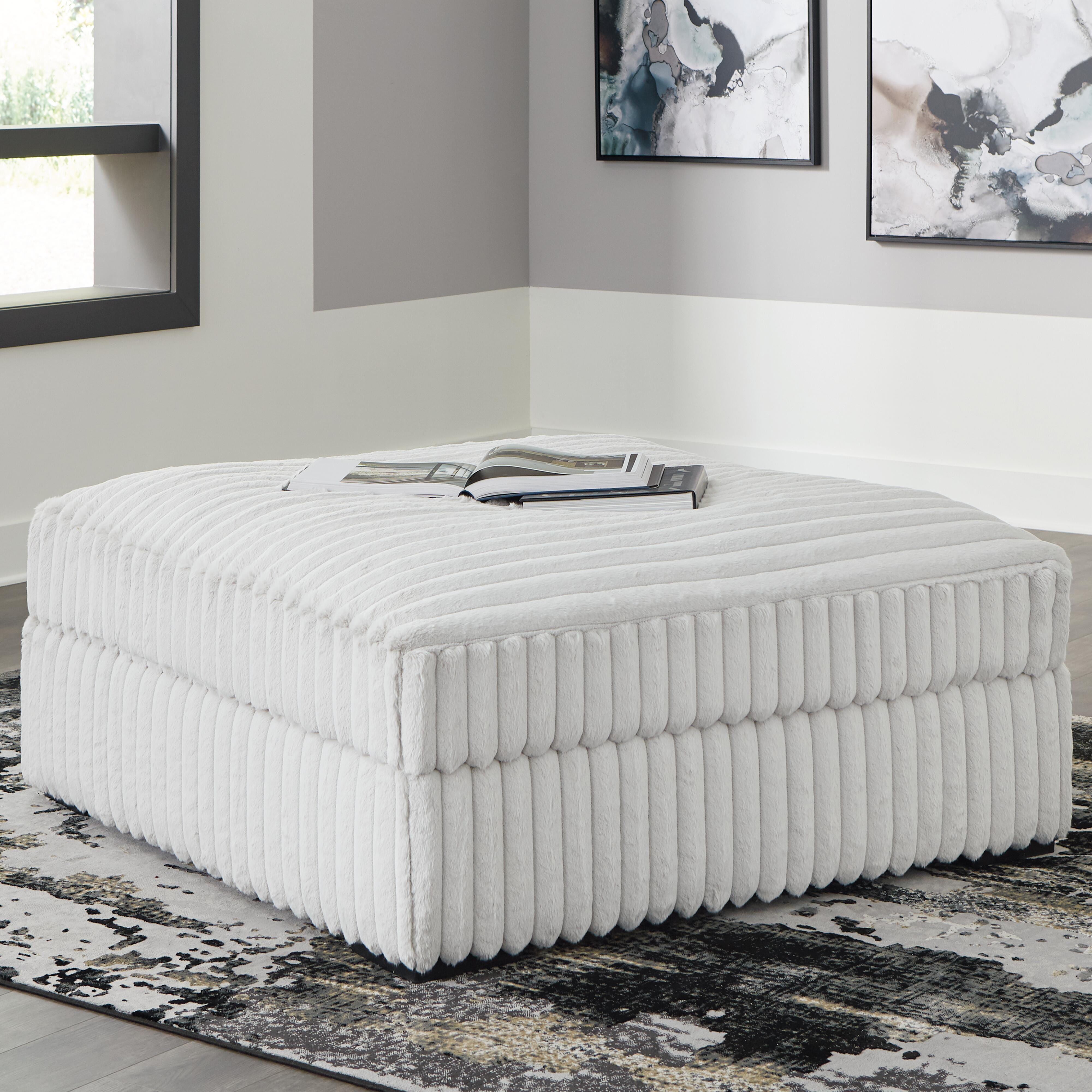Stupendous Oversized Accent Ottoman, , rollover