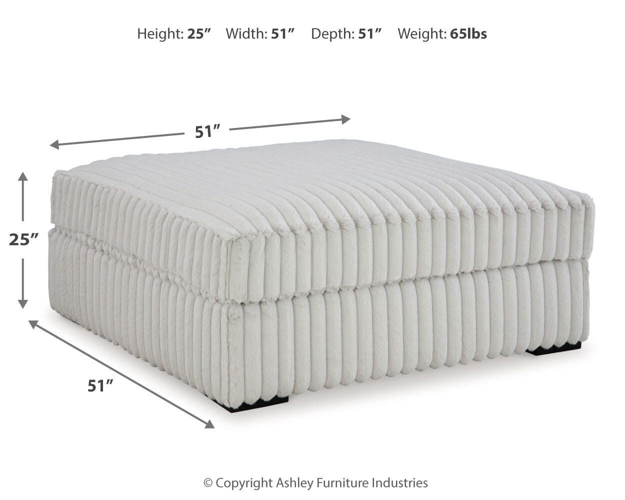 Stupendous Oversized Accent Ottoman - image 5