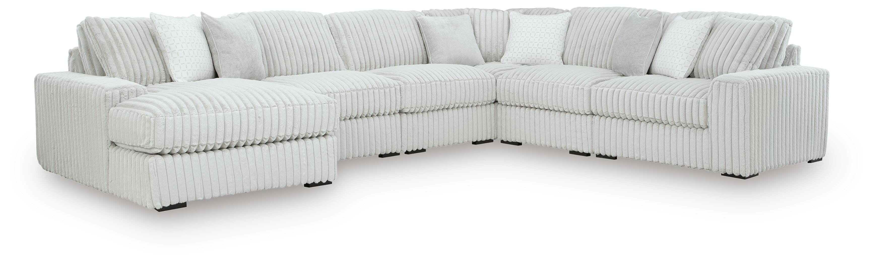 Stupendous 6-Piece Sectional with Chaise - image 2
