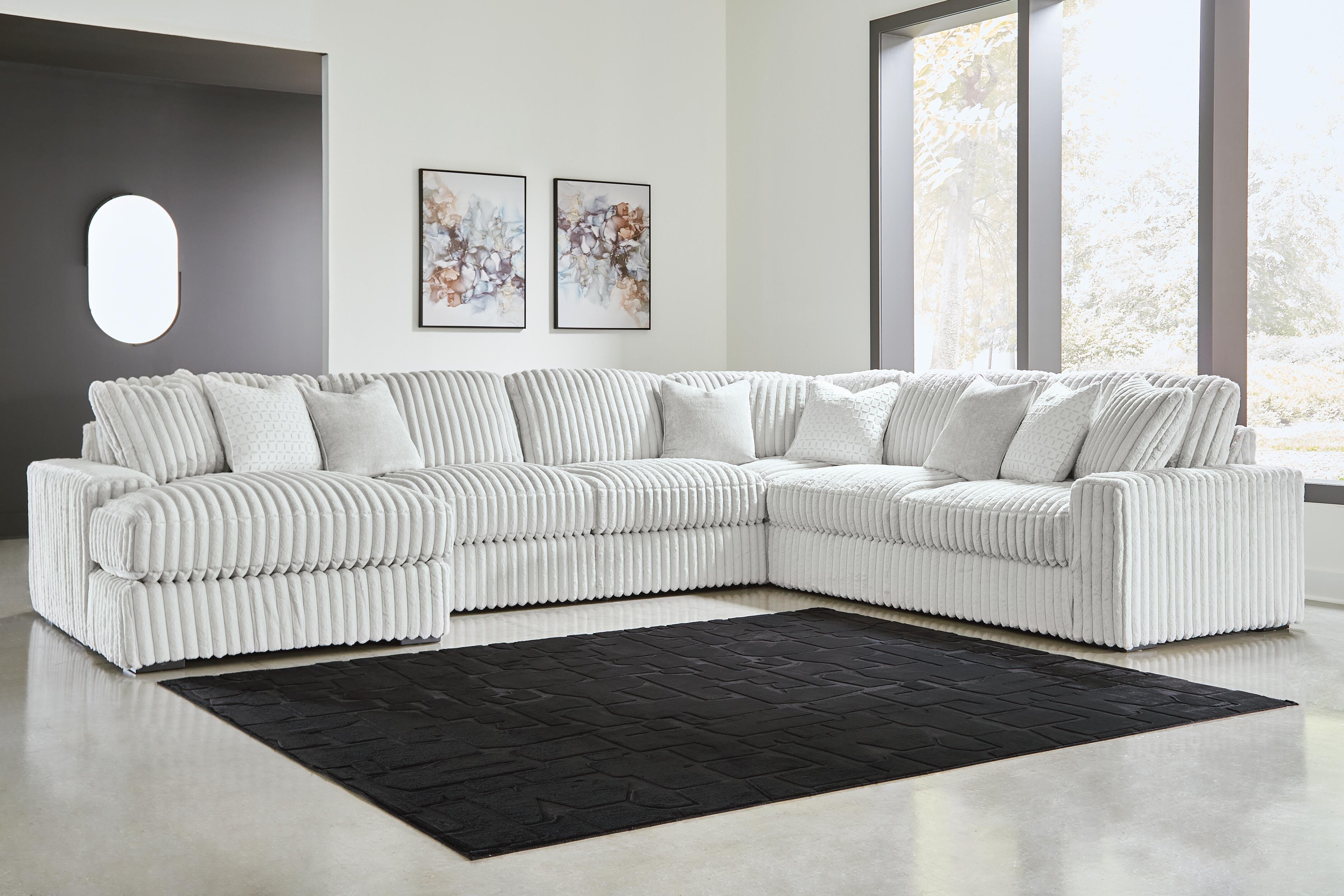 Stupendous 5-Piece Sectional with Chaise - image 1