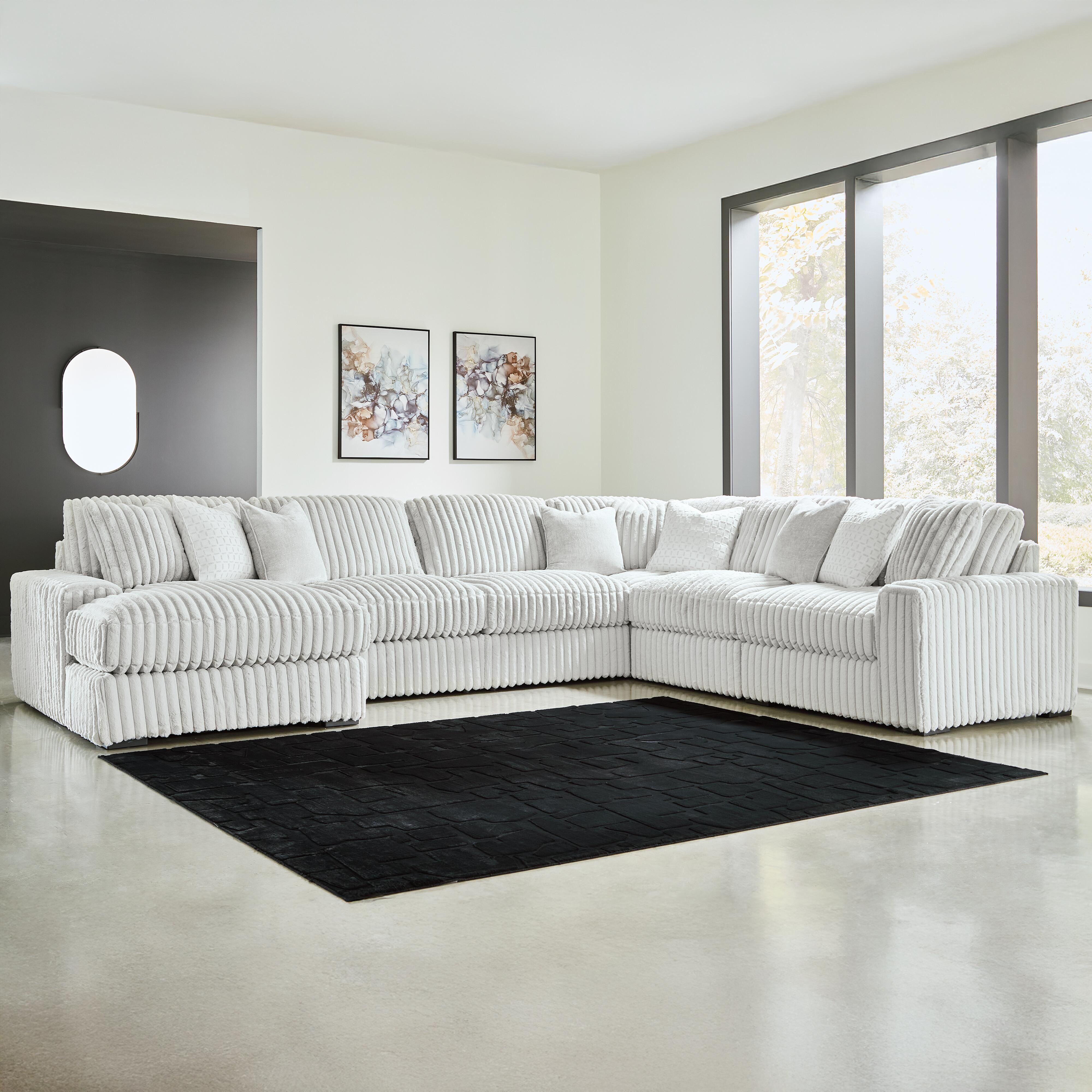 Stupendous 6-Piece Sectional with Chaise - image 2