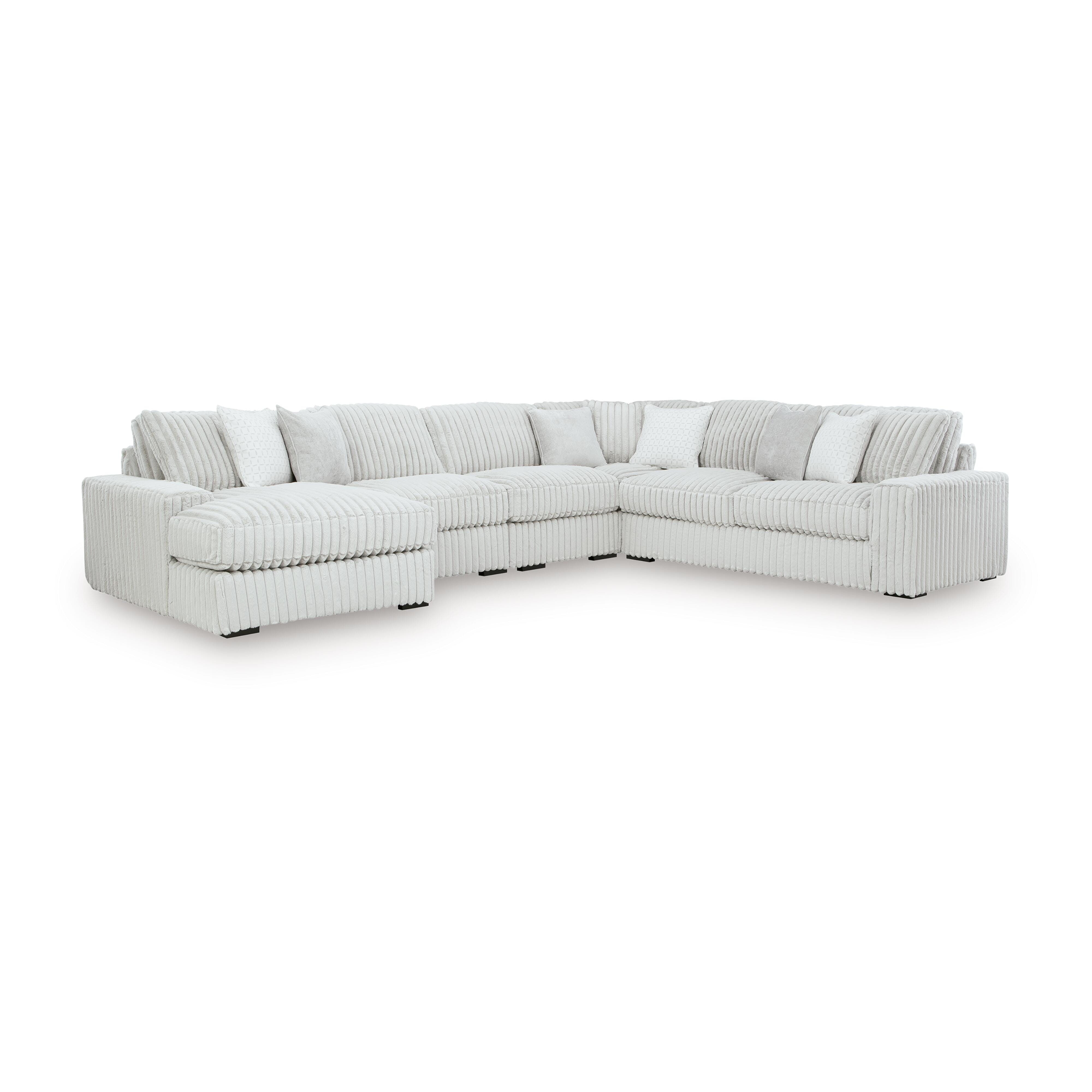 Stupendous 5-Piece Sectional with Chaise - image 1