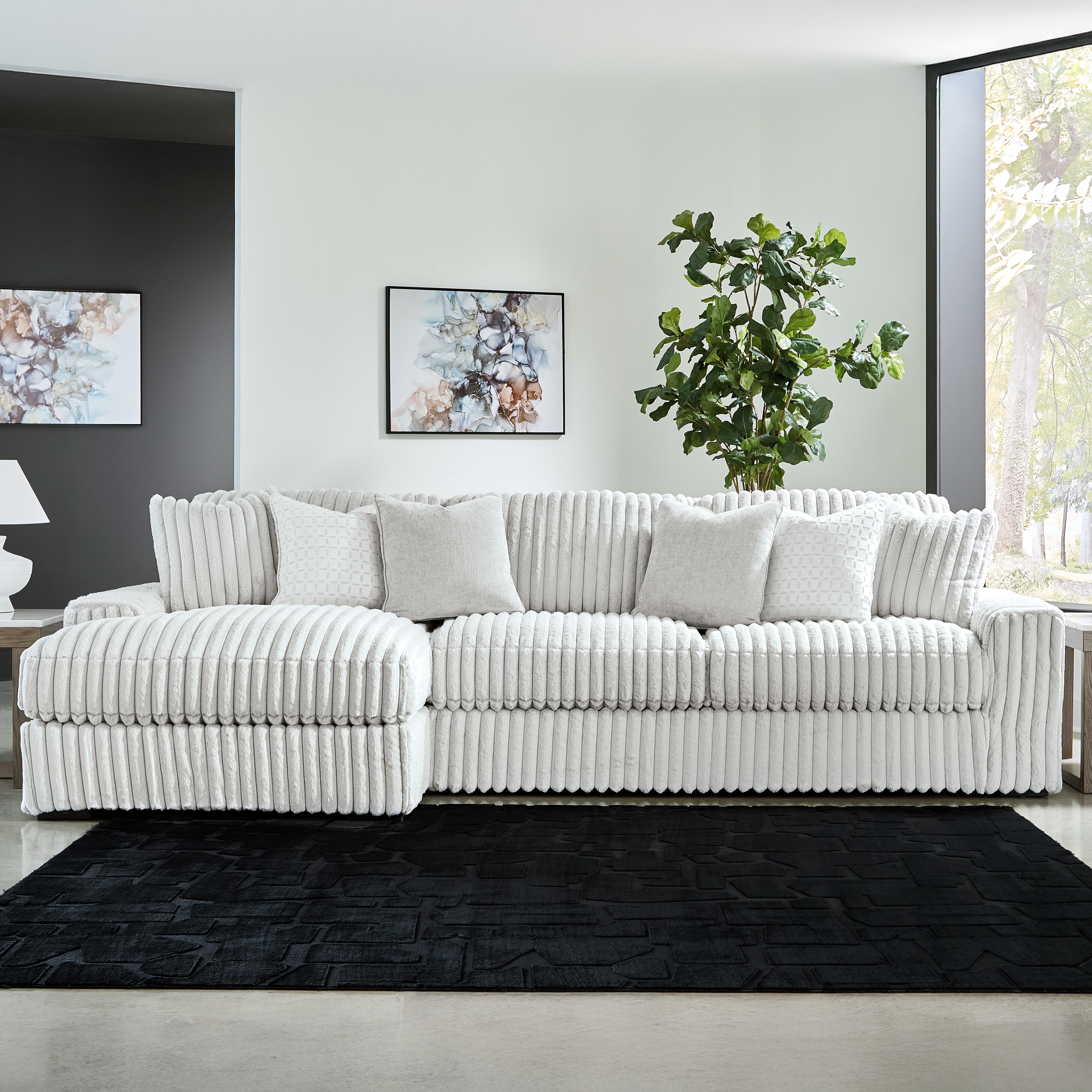 Stupendous 2-Piece Sectional with Chaise - image 2