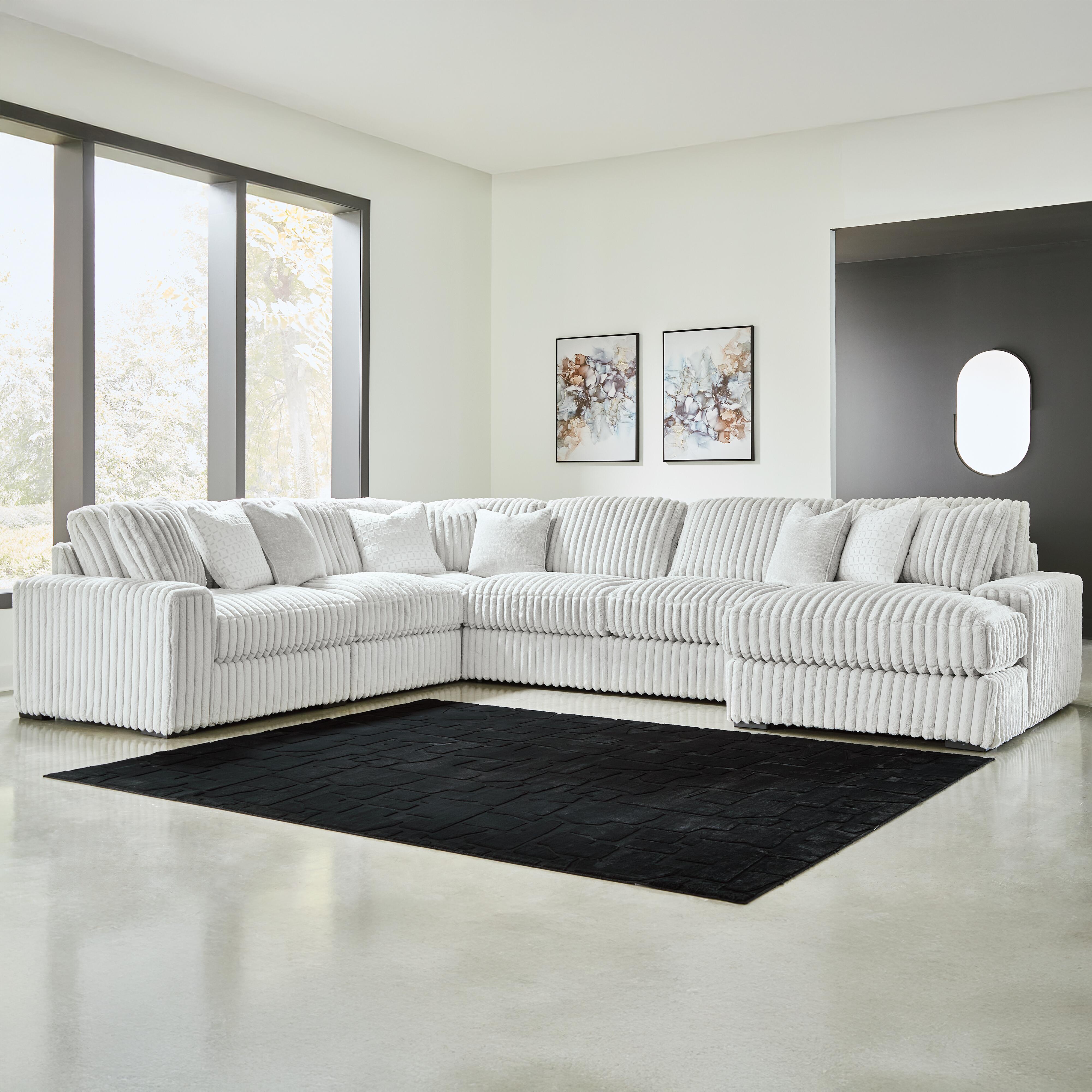 Stupendous 6-Piece Sectional with Chaise - image 2